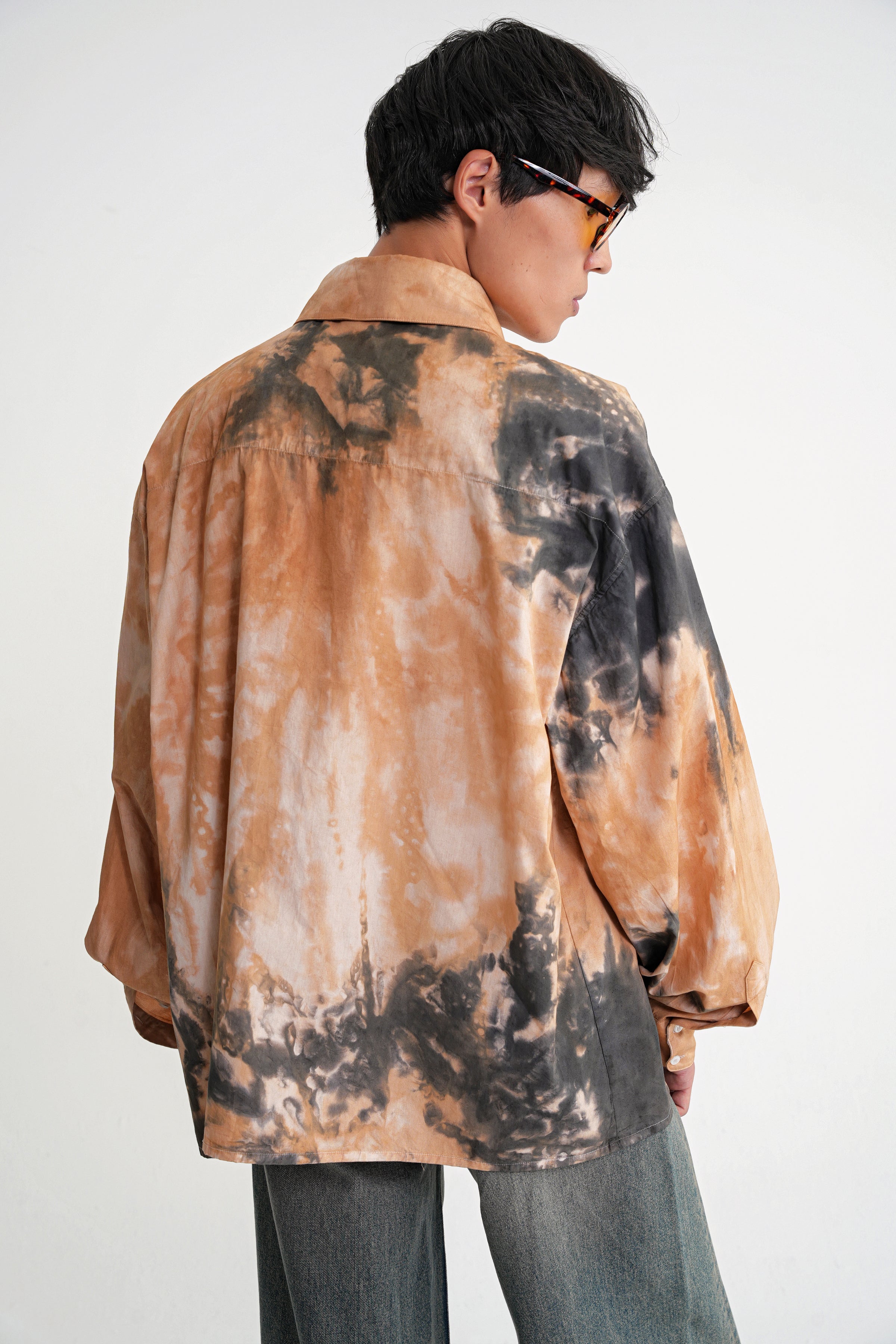 Vintage Dye Oversize Hemd
