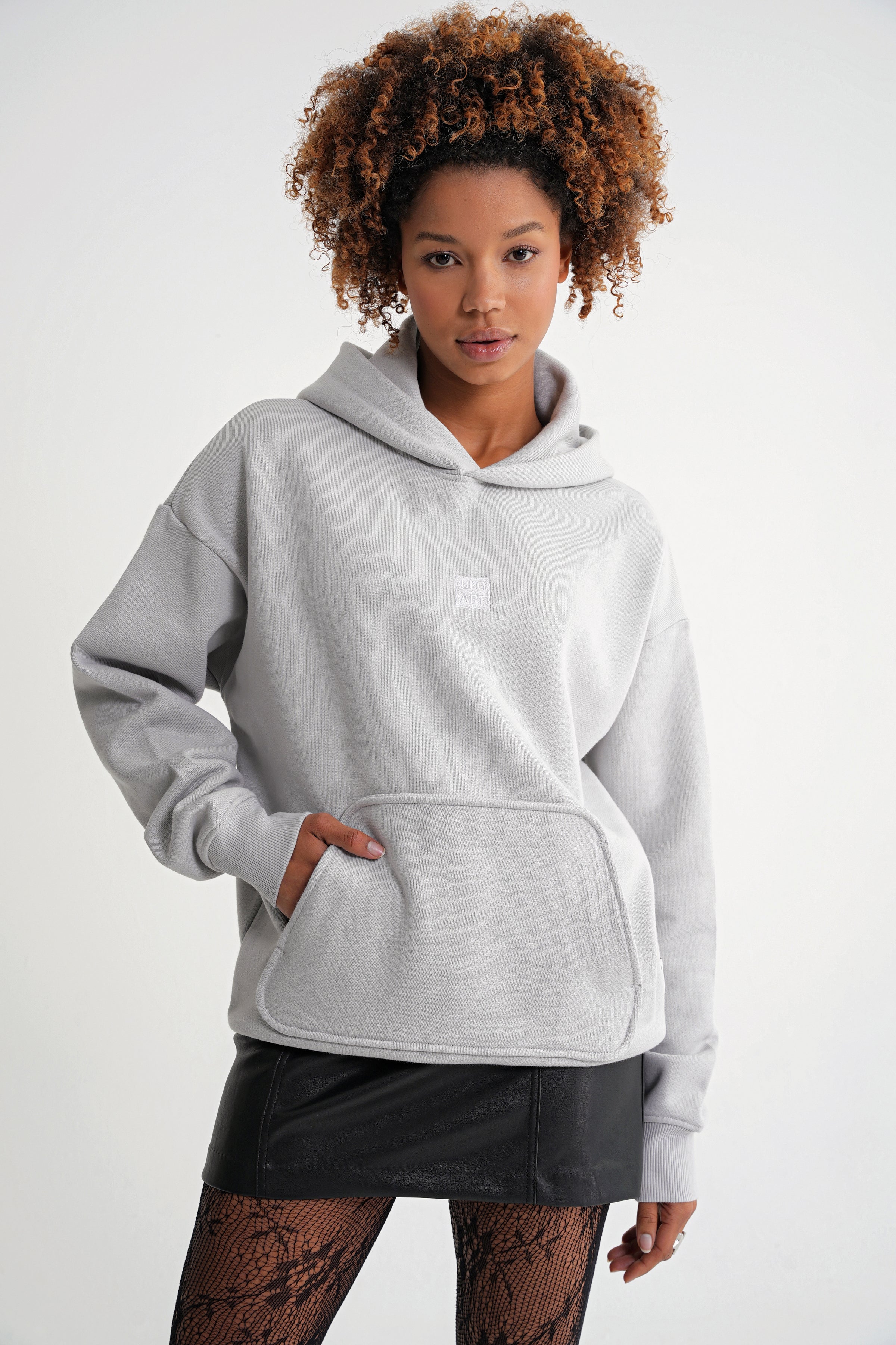 Adam Basic Oversize Hooddie High Rise
