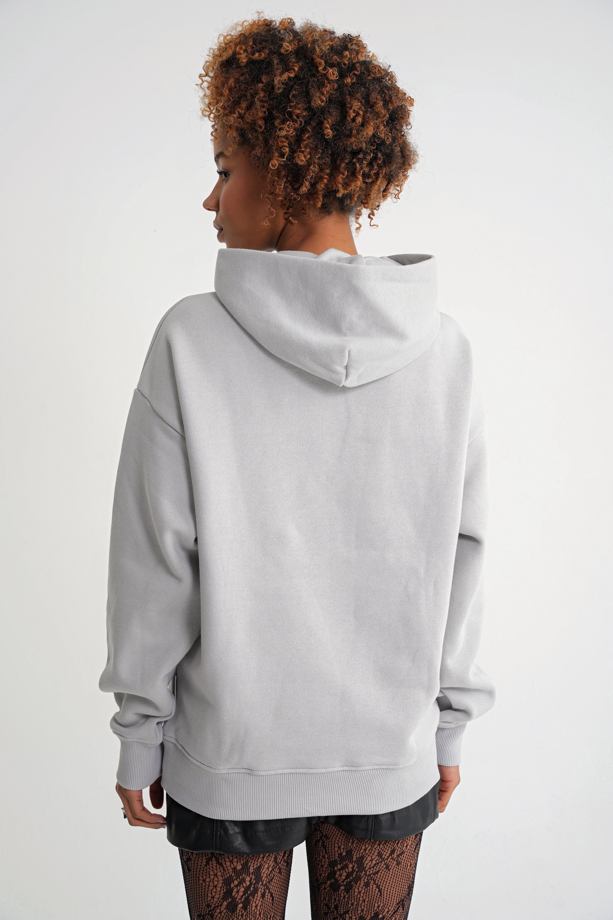 Adam Basic Oversize Hooddie High Rise