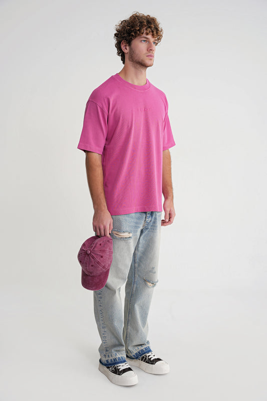 Acid Wash  Unisex T-shirt Pink