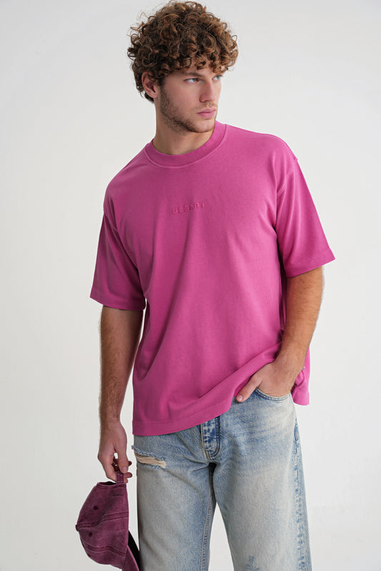 Acid Wash  Unisex T-shirt Pink