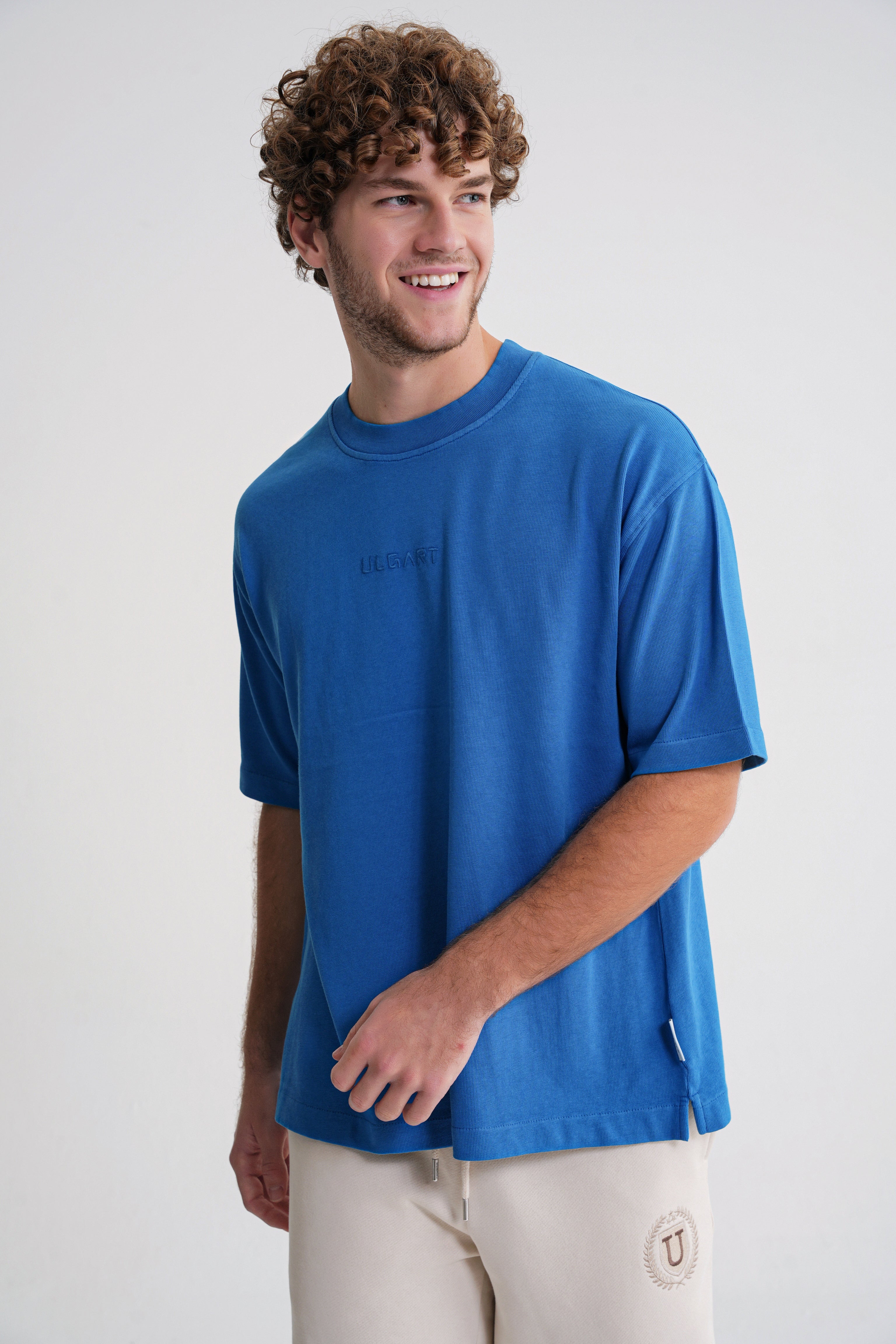 Acid Wash  Unisex T-shirt Blue