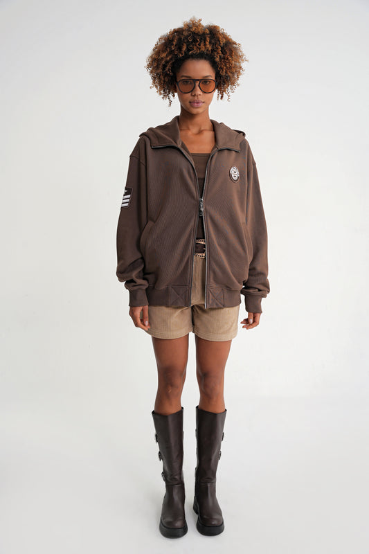 Togg Oversize Zip  Hoddie