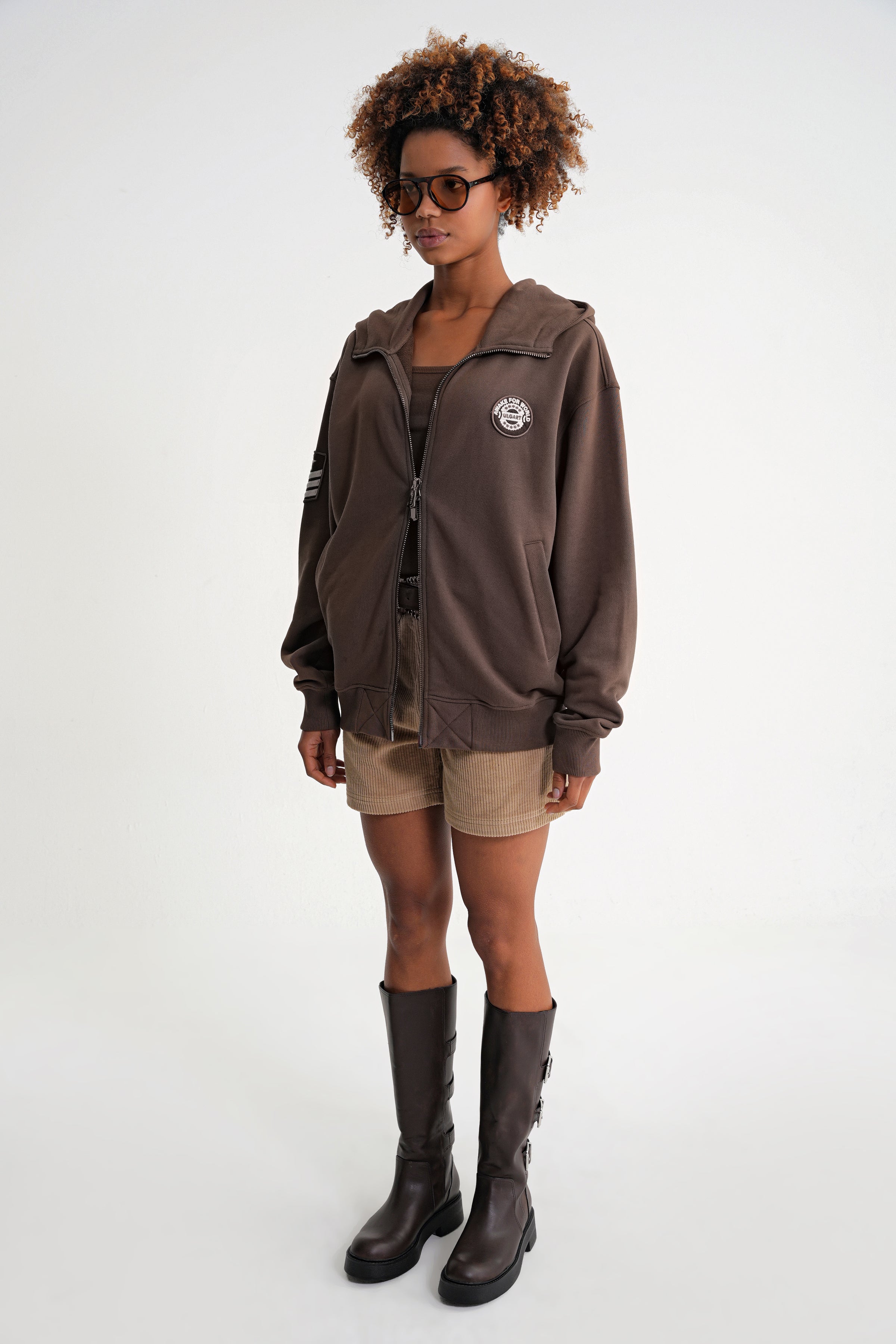 Togg Oversize Zip  Hoddie