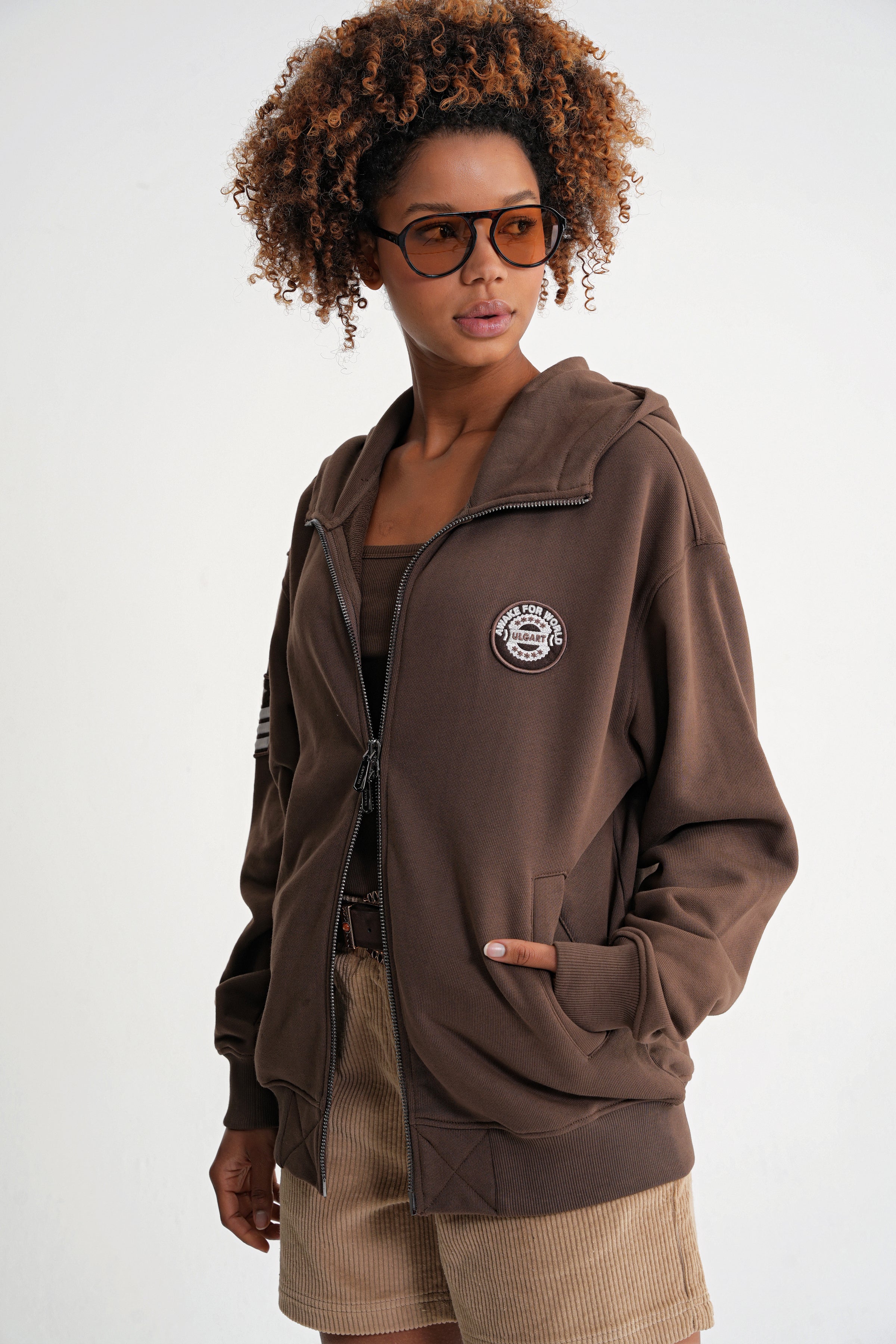 Togg Oversize Zip  Hoddie