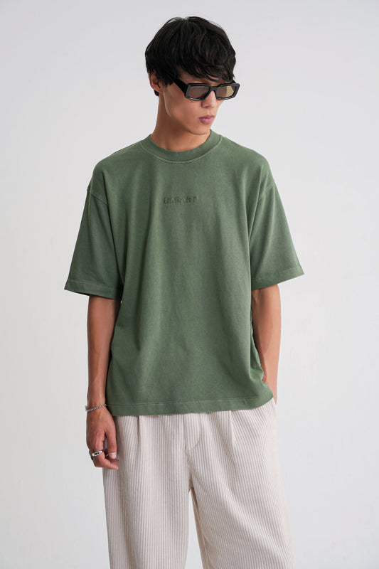 Acid Wash  Unisex T-shirt Green