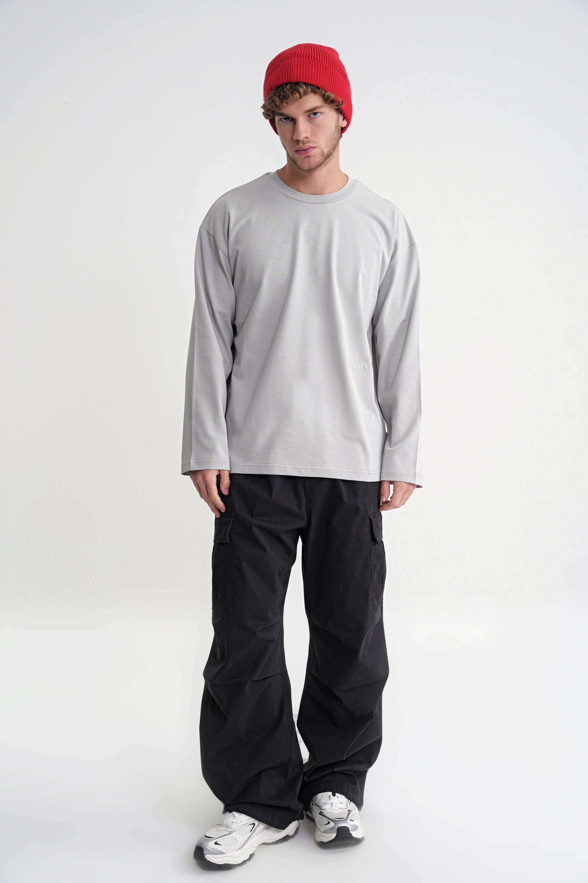 Teo Long Sleeve Oversize T-shirt High Rise