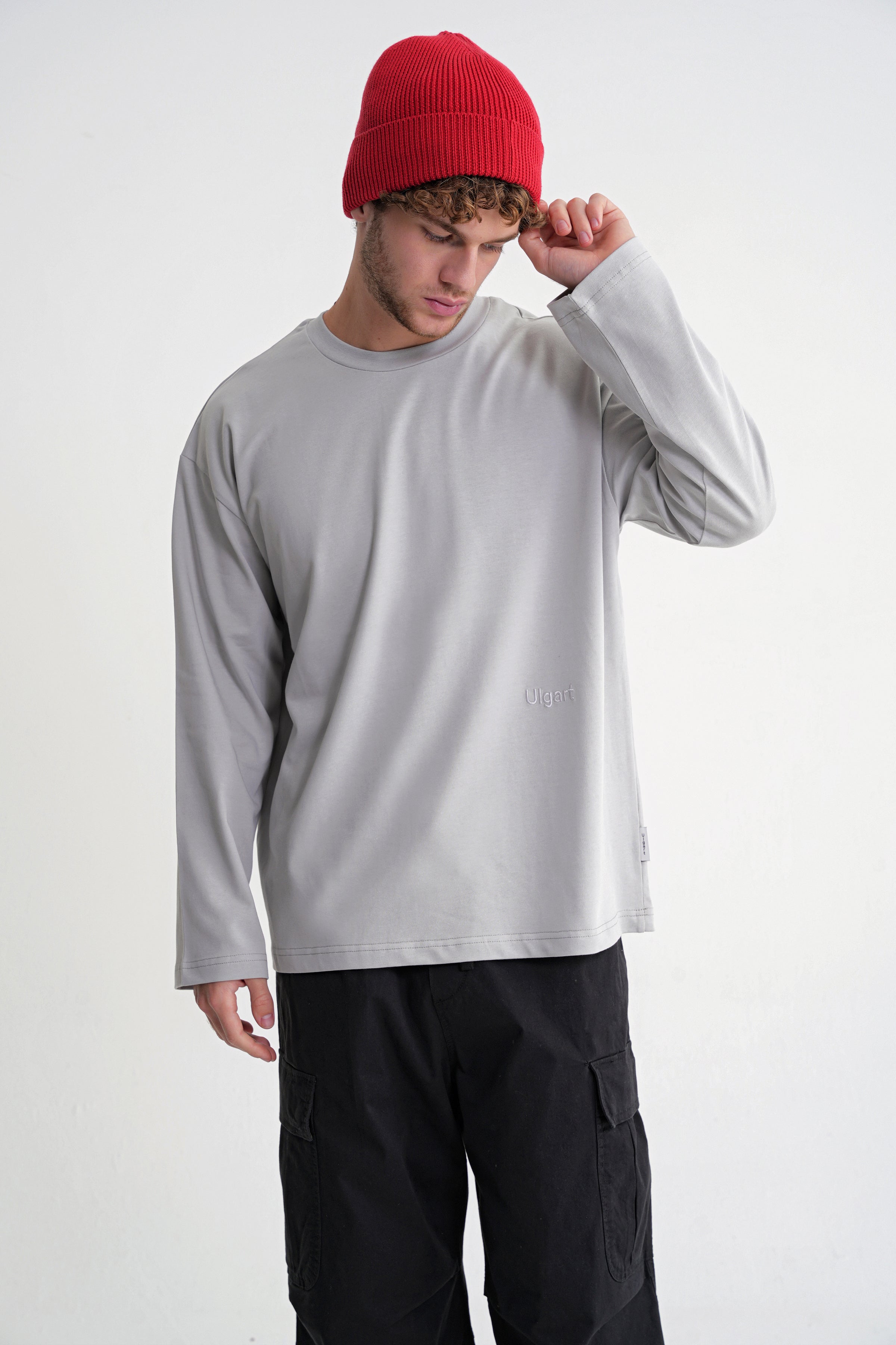 Teo Long Sleeve Oversize T-shirt High Rise