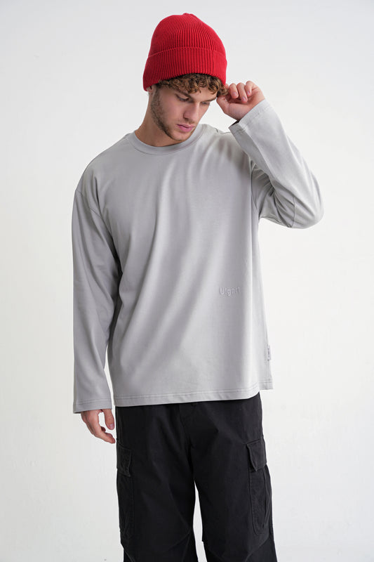 Teo Long Sleeve Oversize T-shirt High Rise
