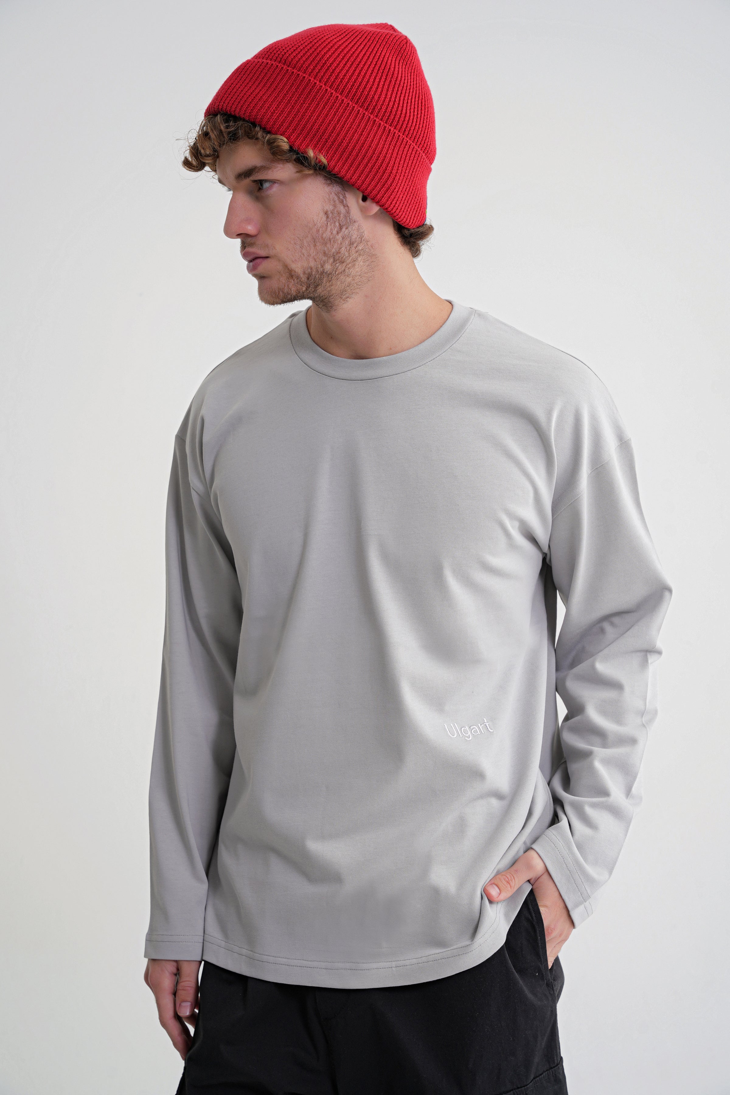 Teo Long Sleeve Oversize T-shirt High Rise