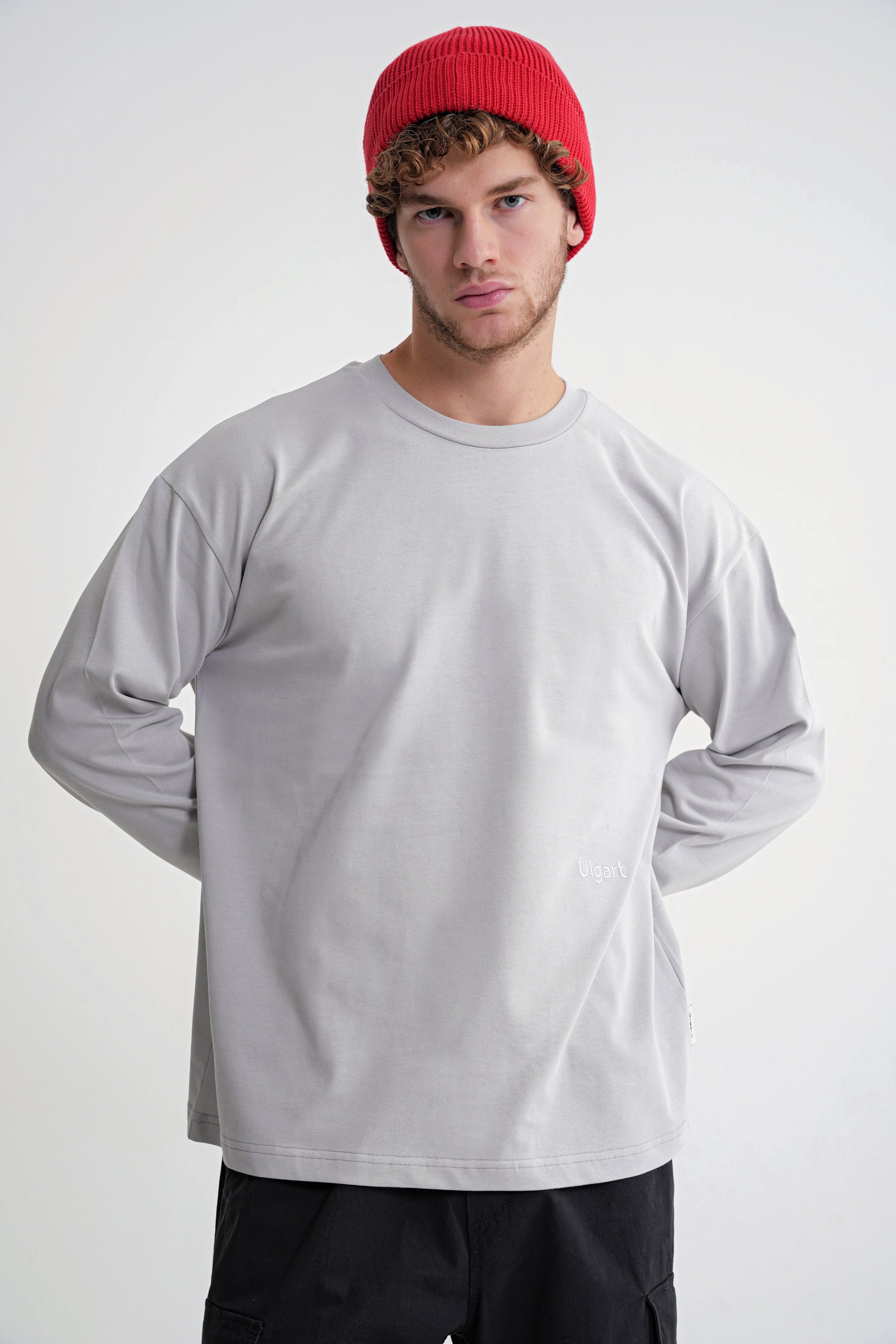 Teo Long Sleeve Oversize T-shirt High Rise