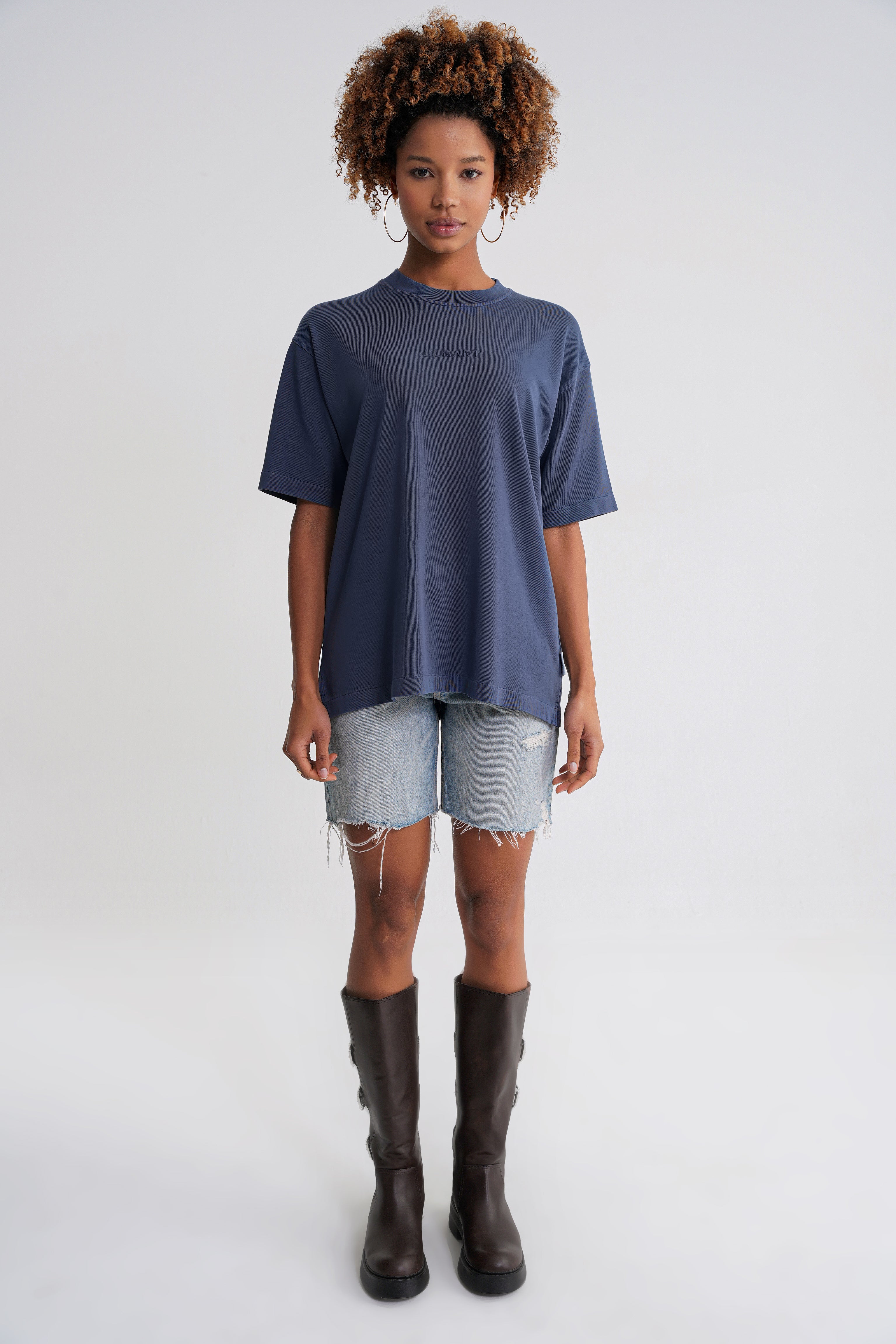 Acid Wash  Unisex T-shirt Indigo