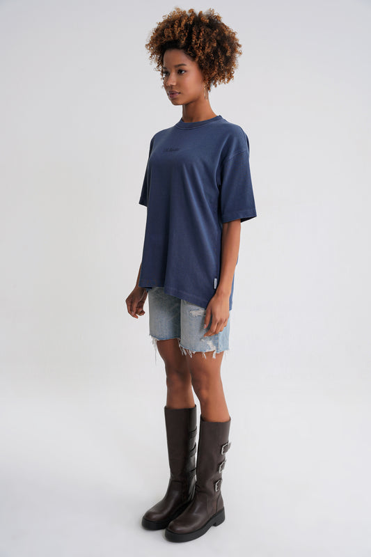 Acid Wash  Unisex T-shirt Indigo