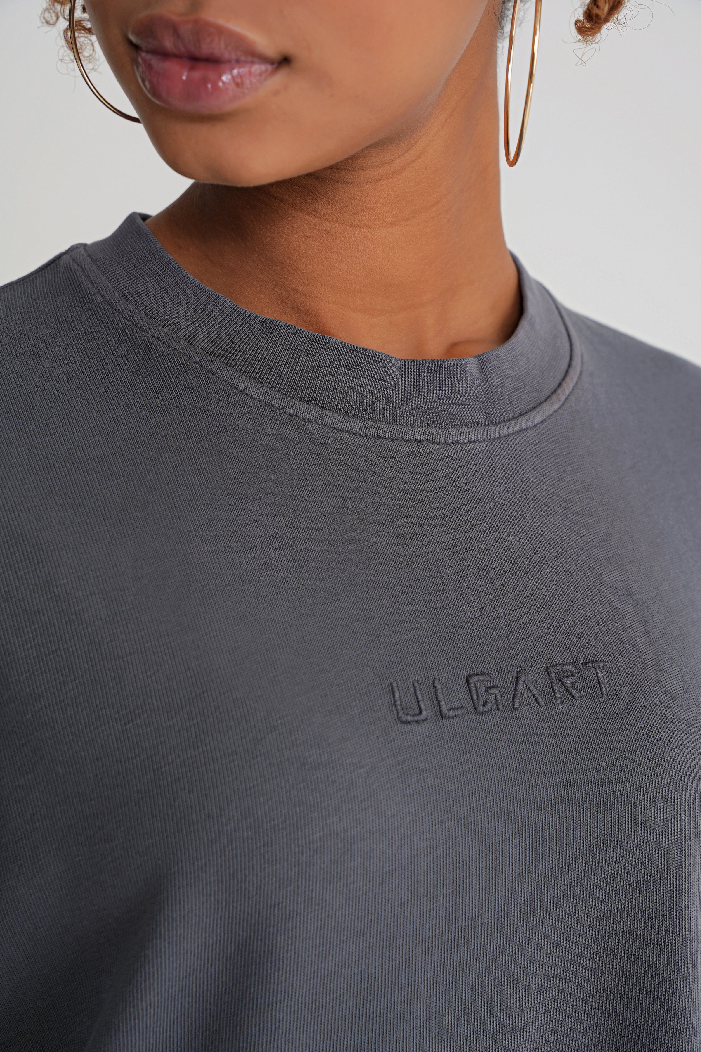 Acid Wash  Unisex T-shirt Dark Grey