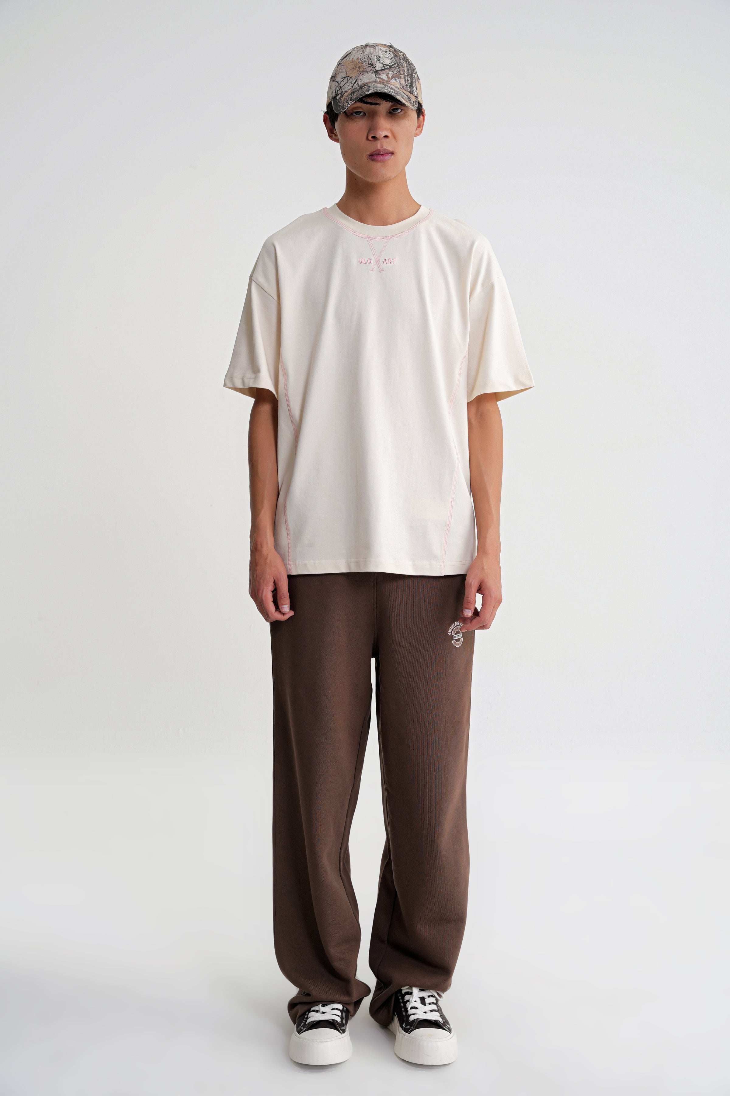 Portland Oversize T-shirt Antik White