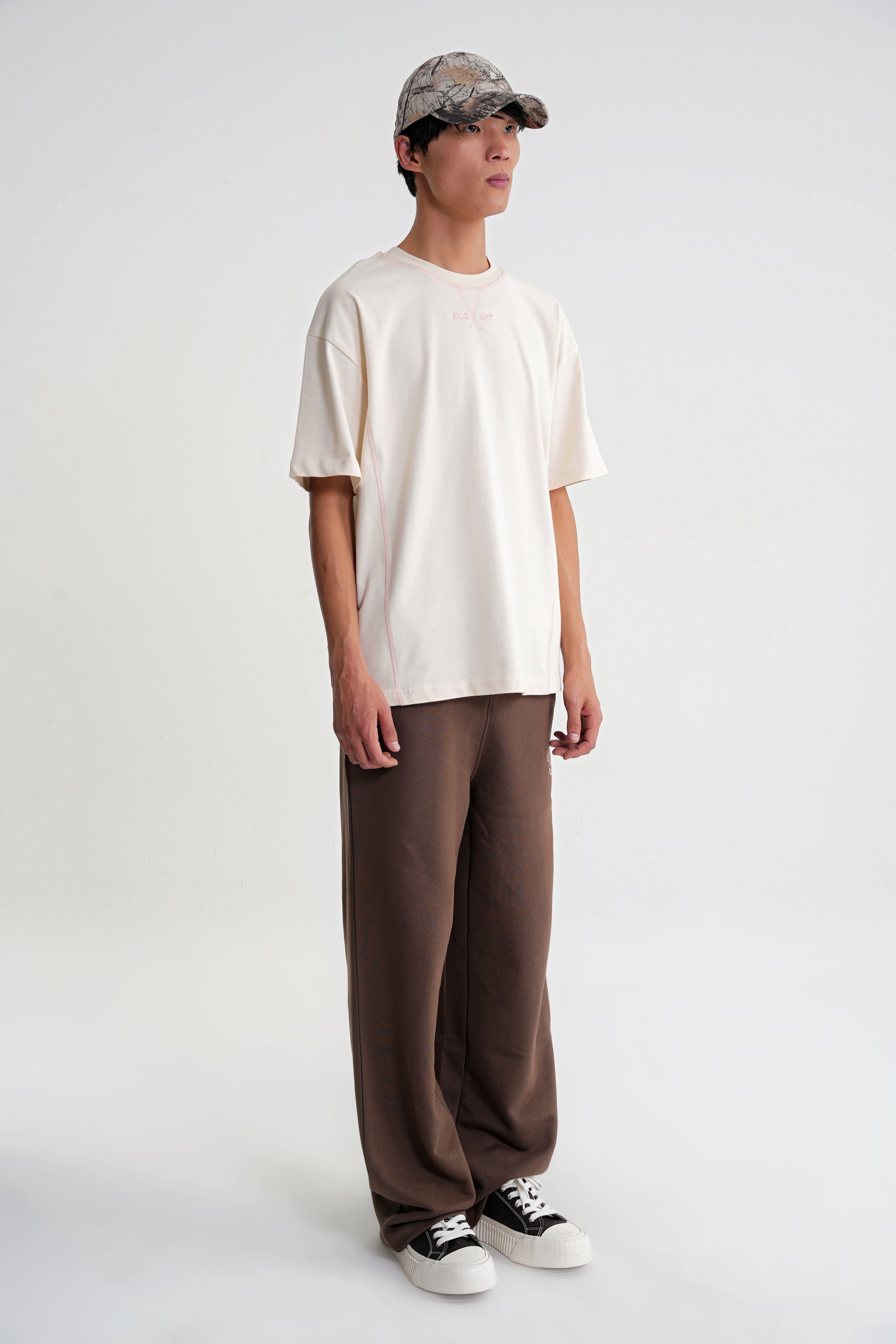 Portland Oversize T-shirt Antik White