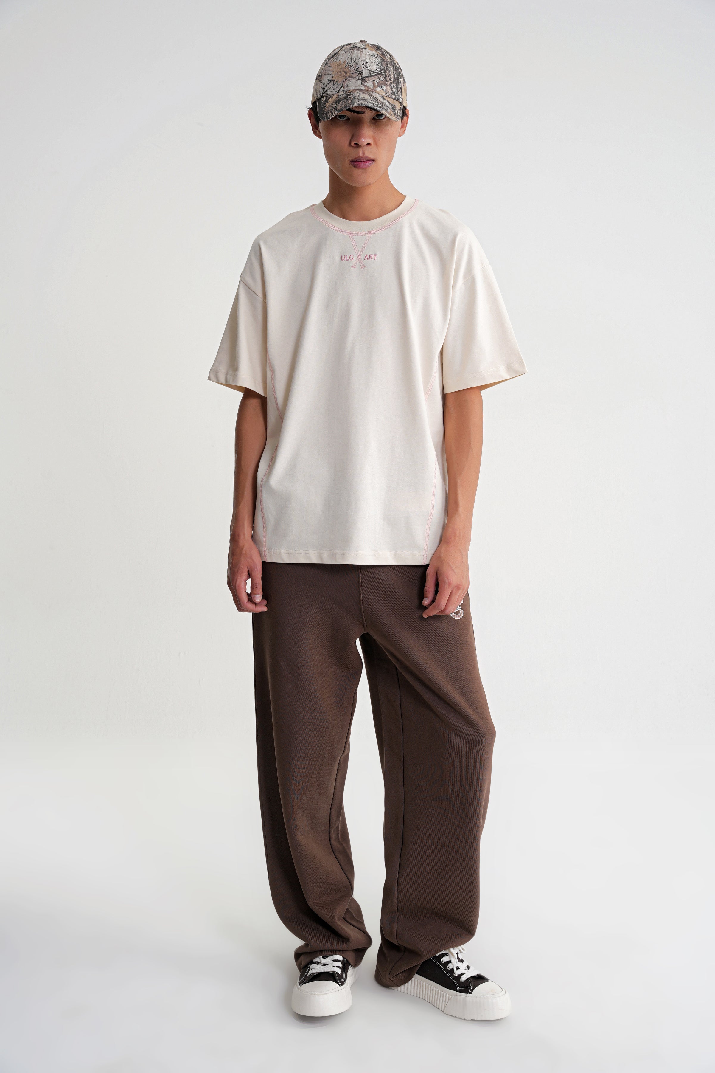 Portland Oversize T-shirt Antik White