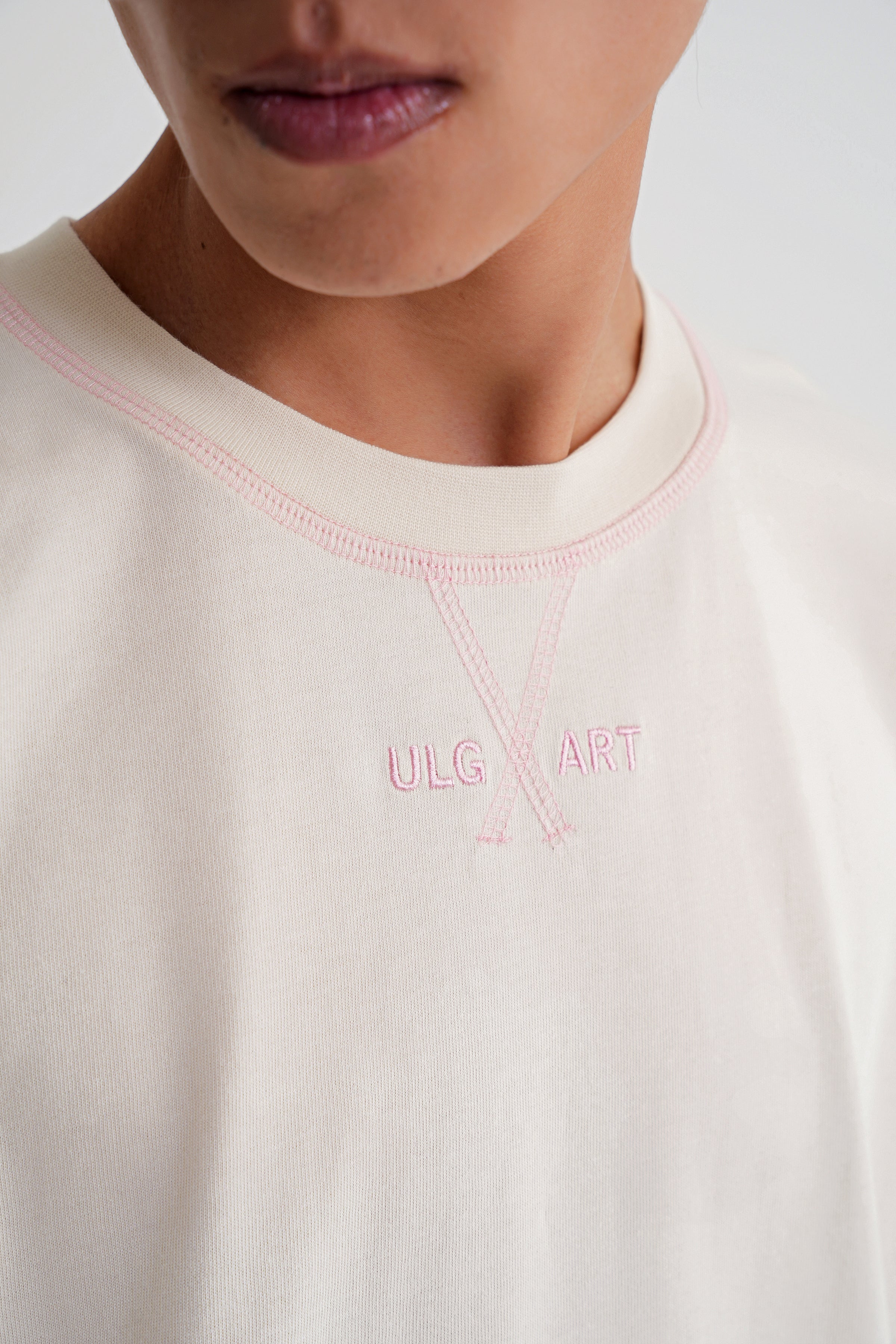 Portland Oversize T-shirt Antik White