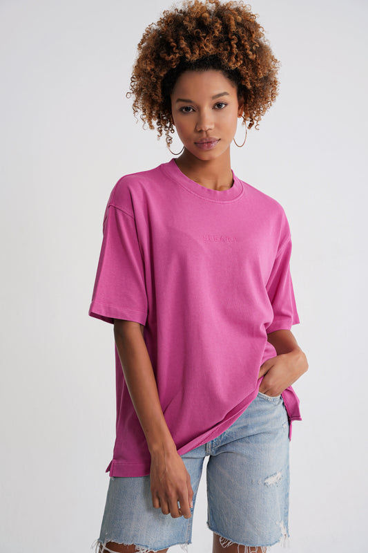 Acid Wash  Unisex T-shirt Pink