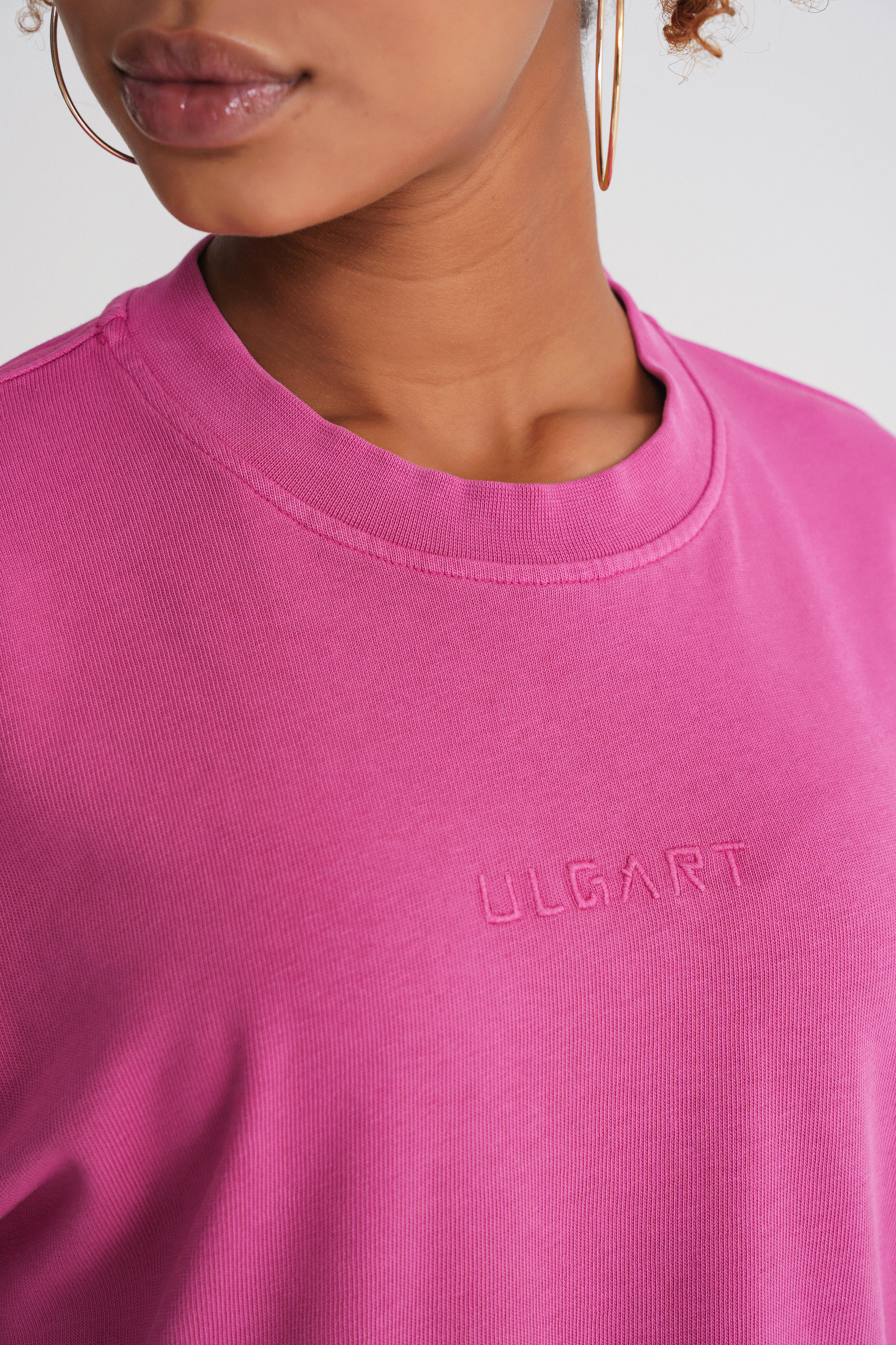 Acid Wash  Unisex T-shirt Pink