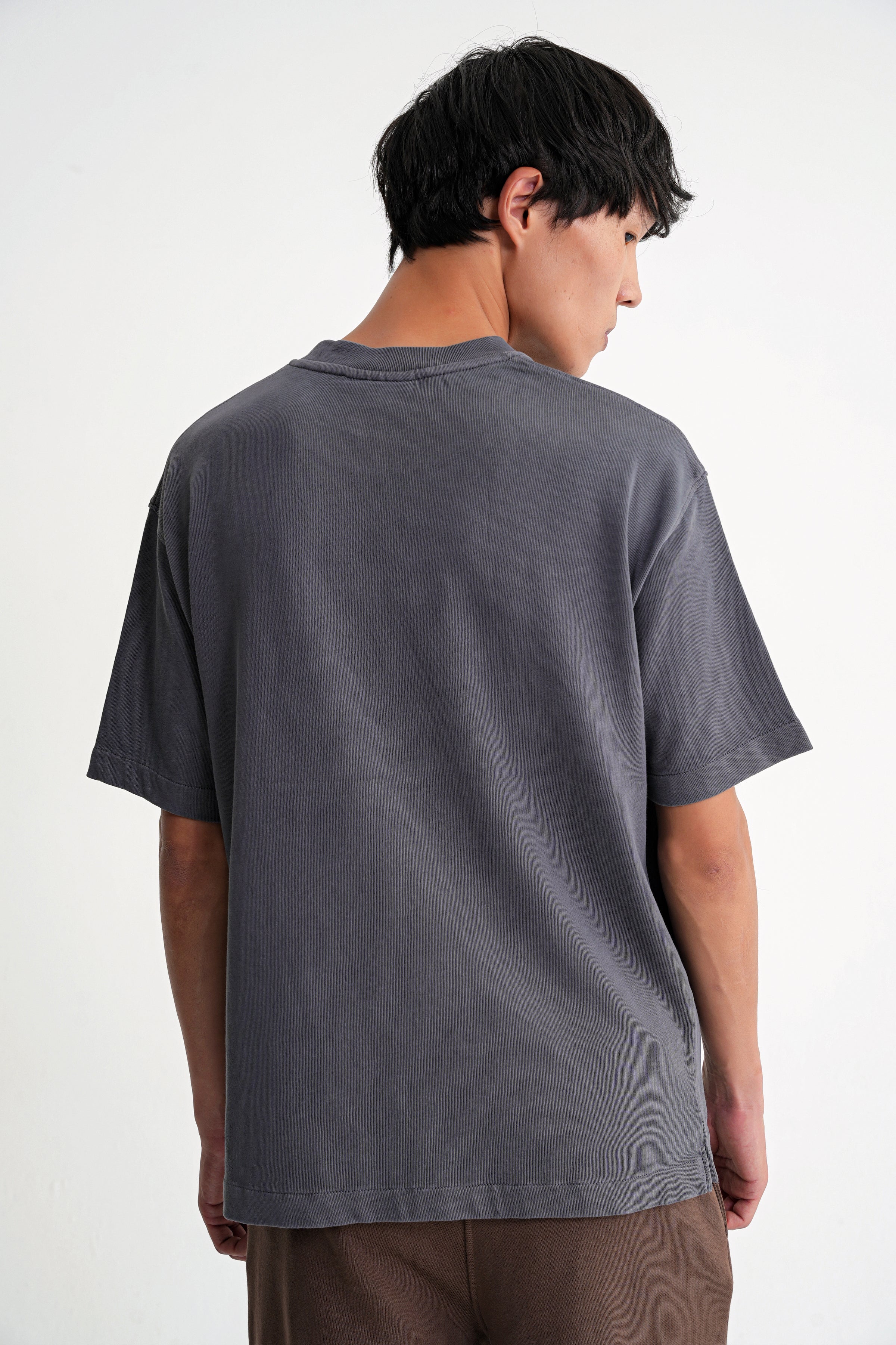 Acid Wash  Unisex T-shirt Dark Grey