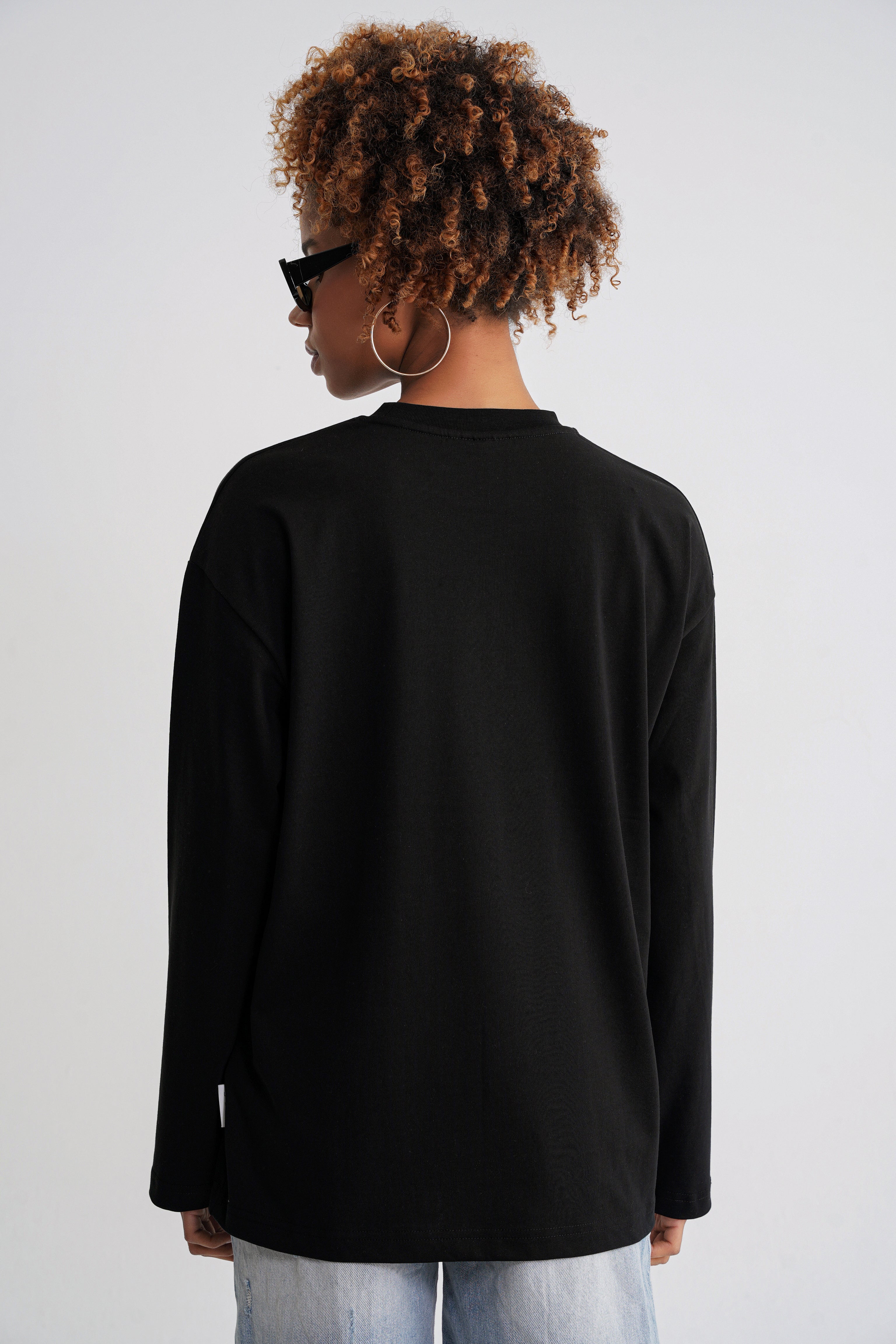 Teo Women Long Sleeve Black