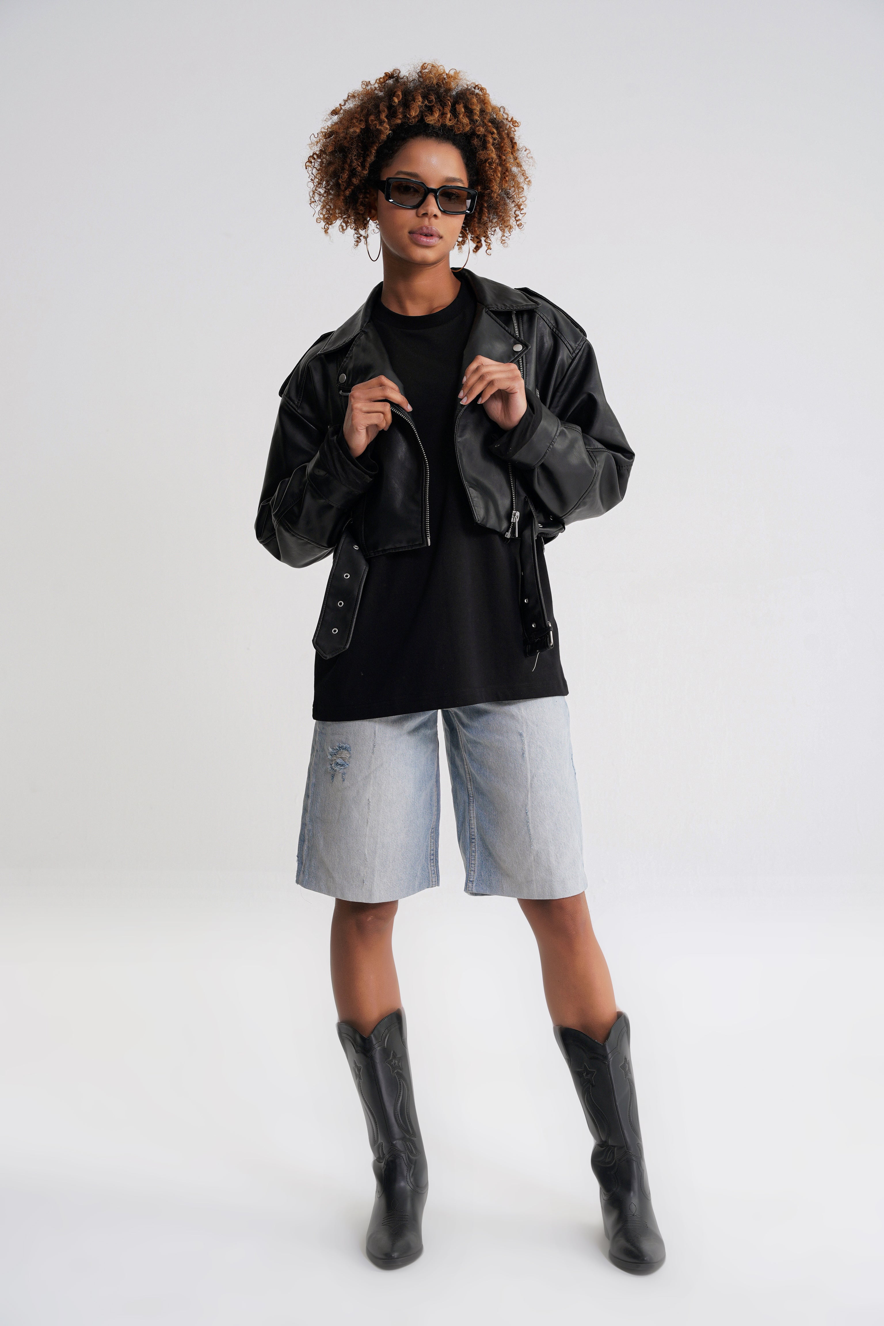 Teo Women Long Sleeve Black