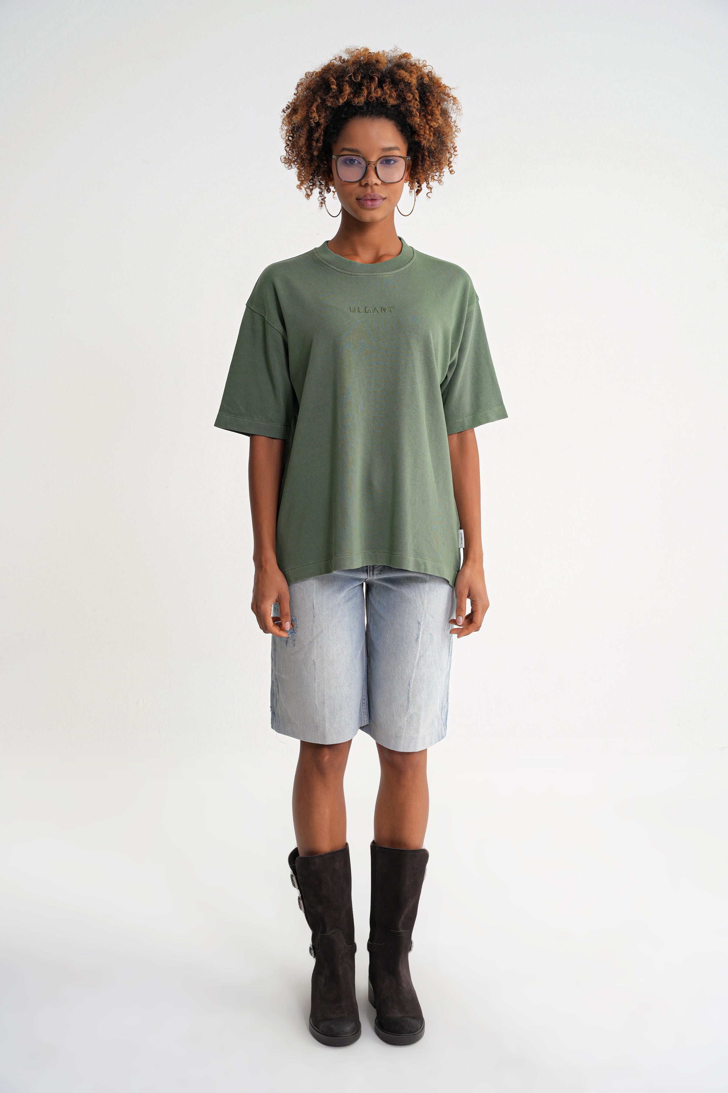 Acid Wash  Unisex T-shirt Green