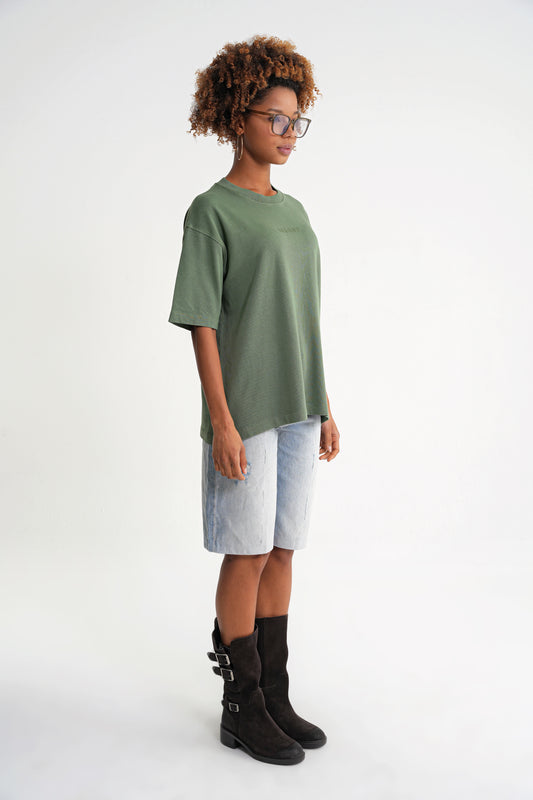 Acid Wash  Unisex T-shirt Green