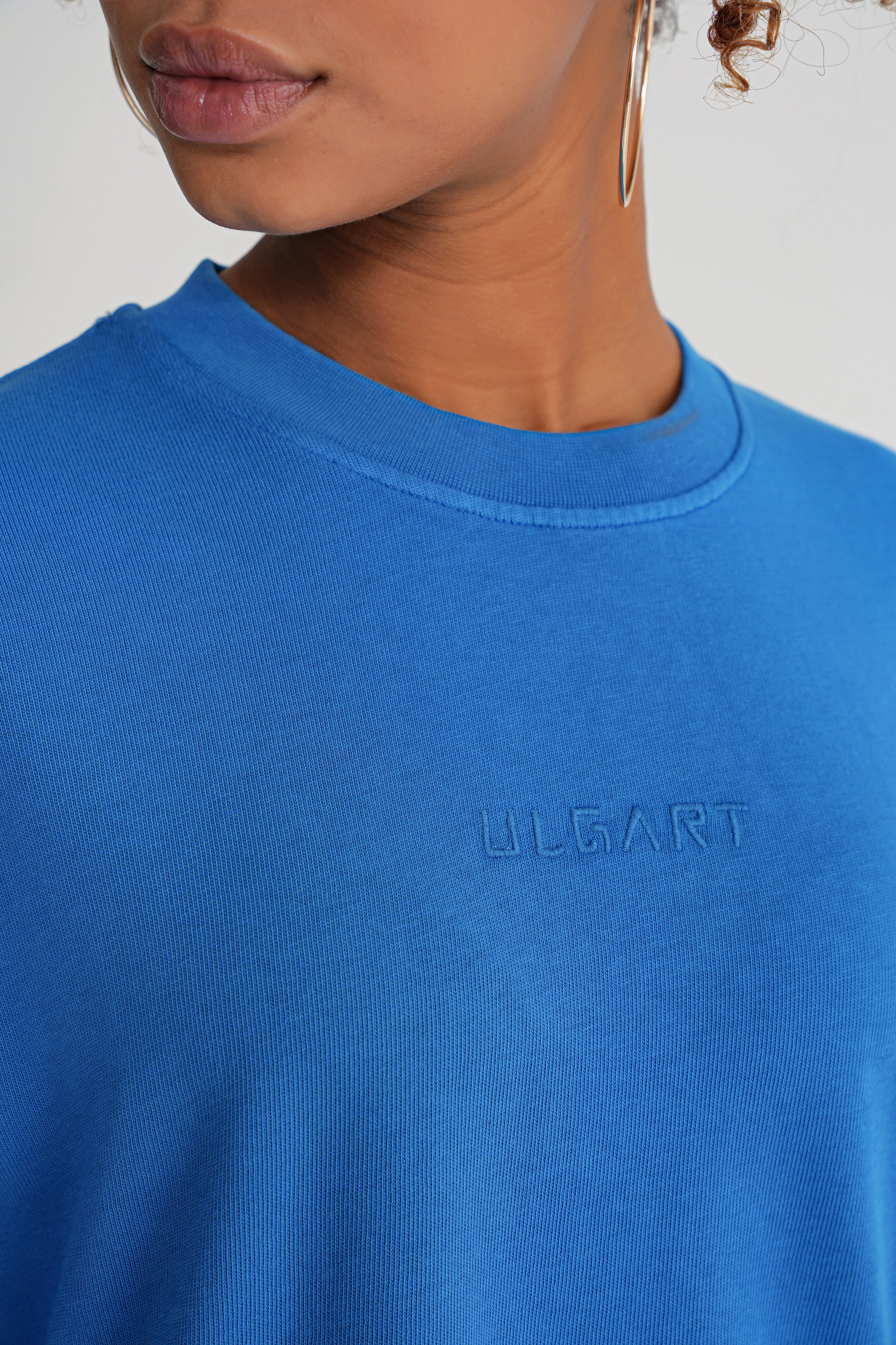 Acid Wash  Unisex T-shirt Blue