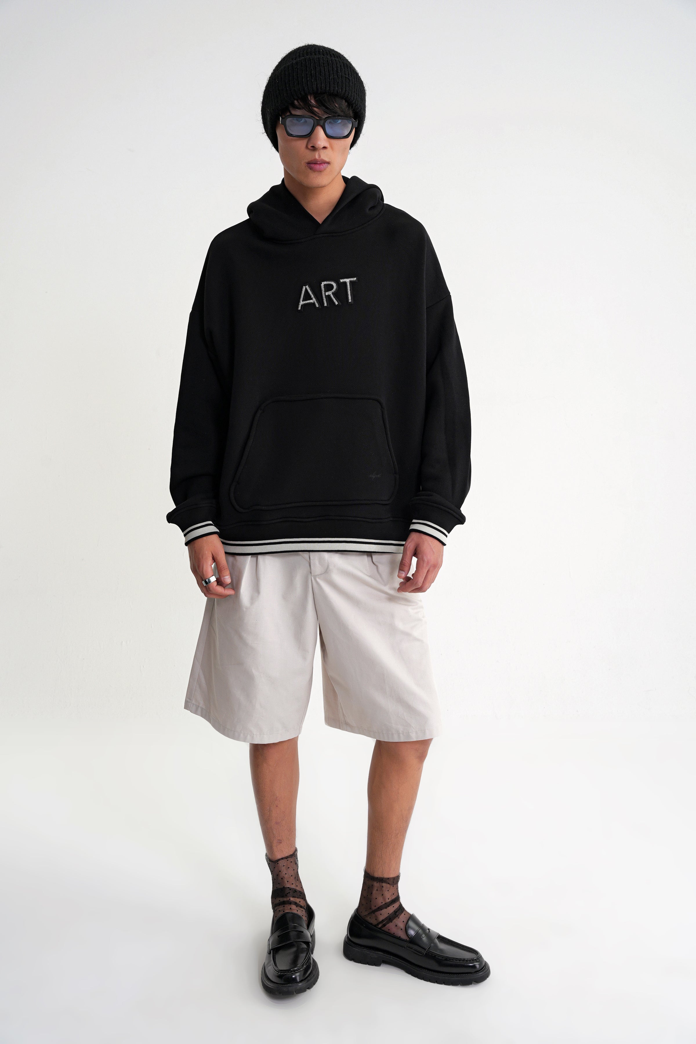Austen  ART Oversize  Hooddie  Black
