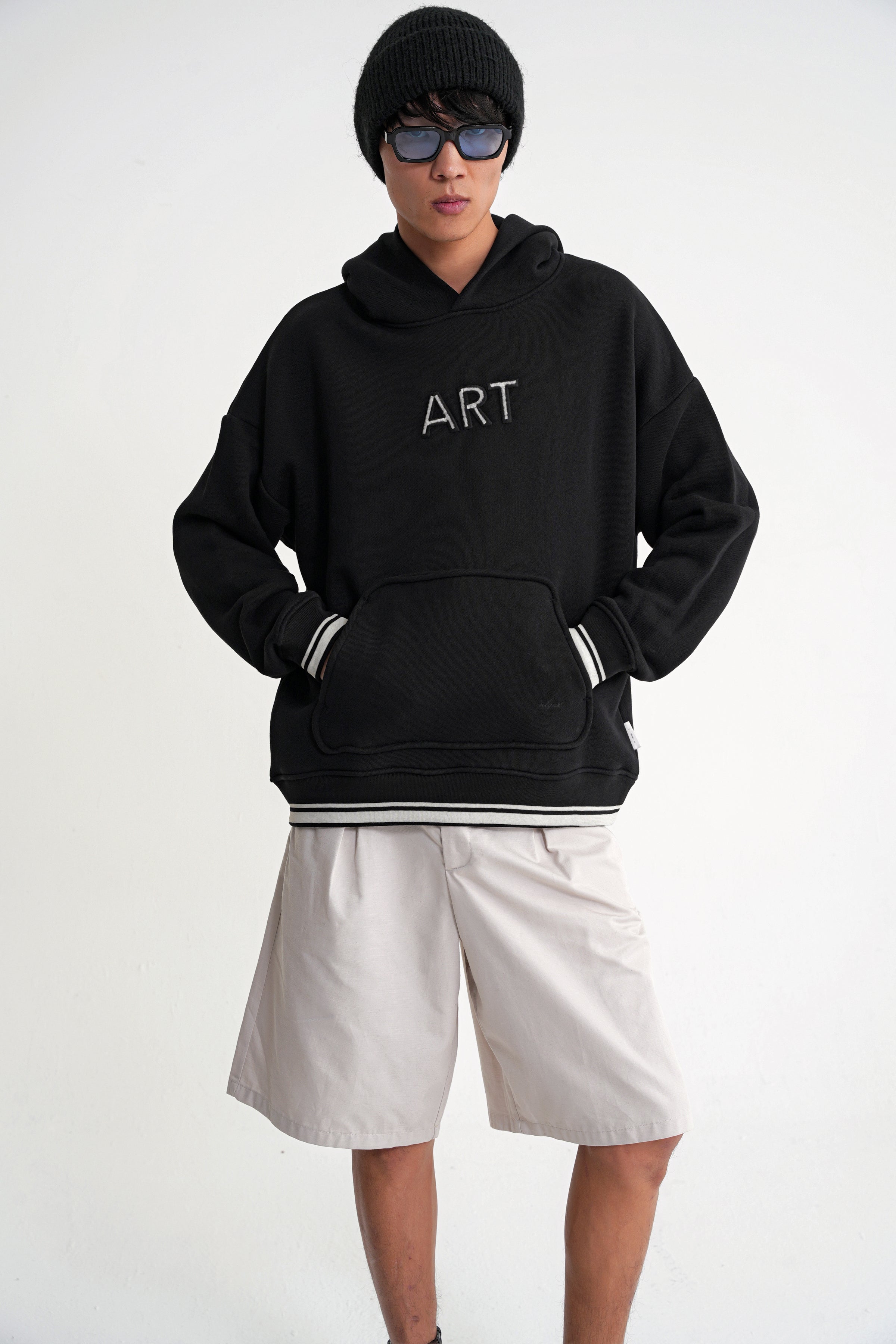 Austen  ART Oversize  Hooddie  Black