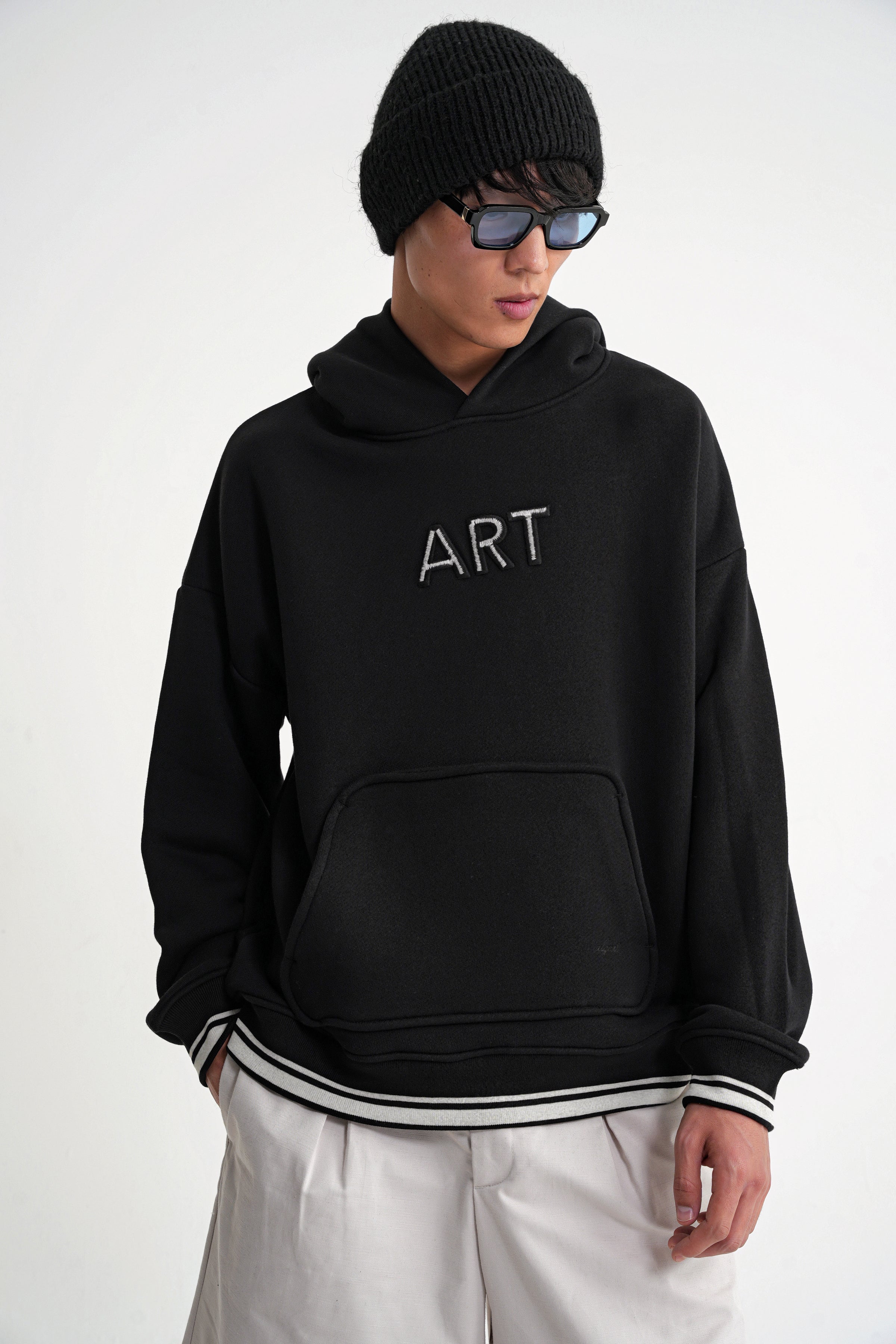 Austen  ART Oversize  Hooddie  Black