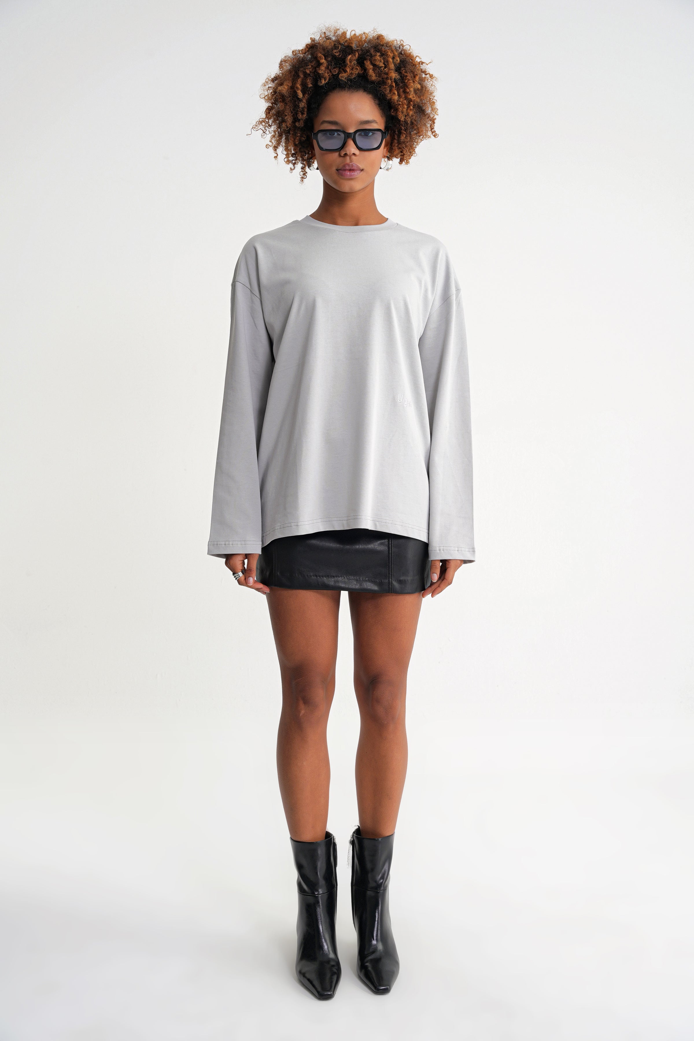 Teo  Long Sleeve Oversize  High Rise