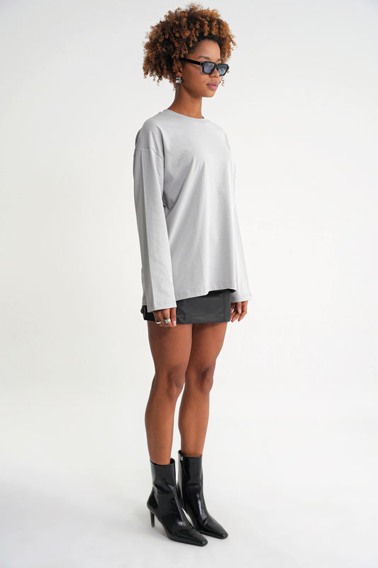 Teo  Long Sleeve Oversize  High Rise