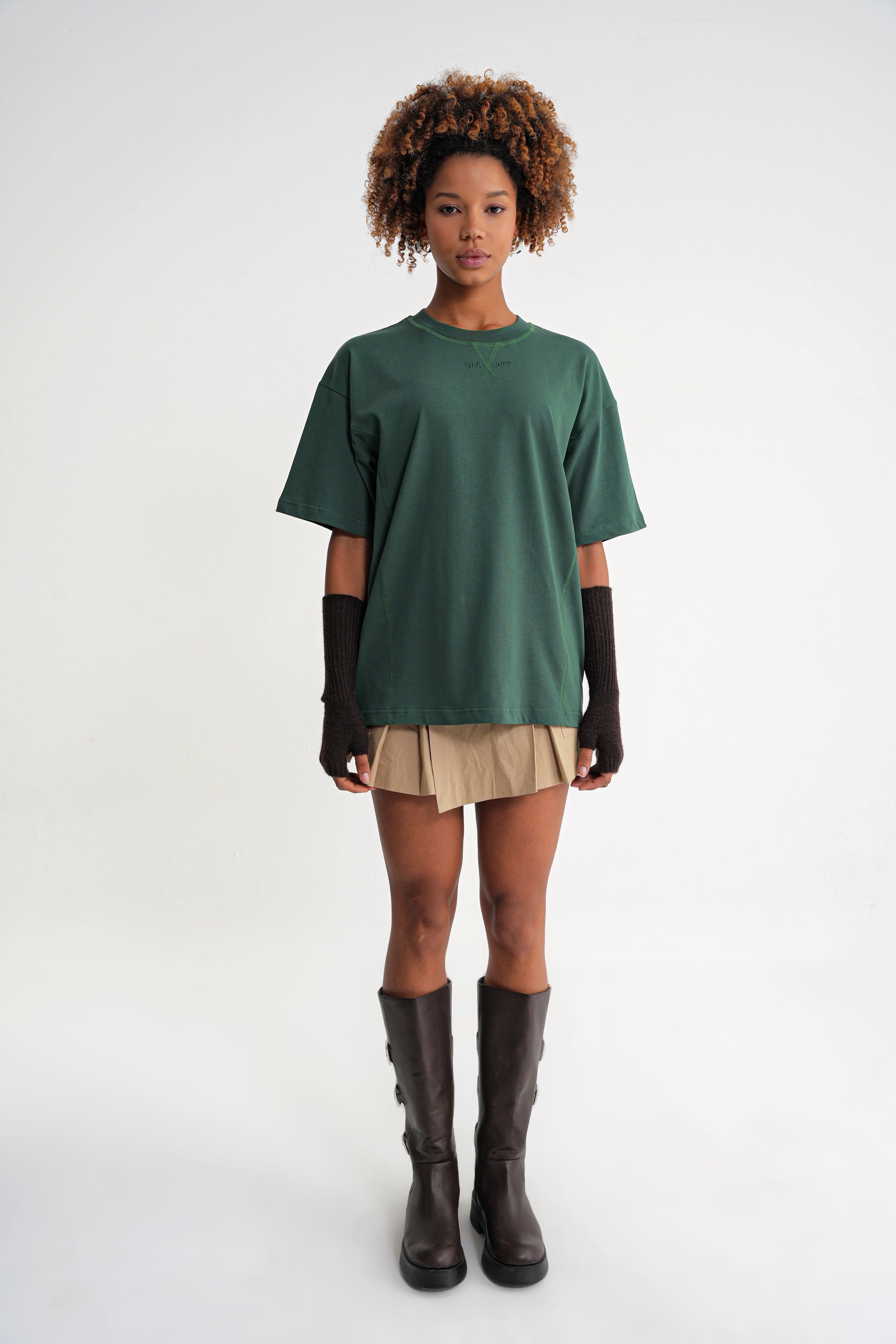 Portland Oversize T-shirt Green