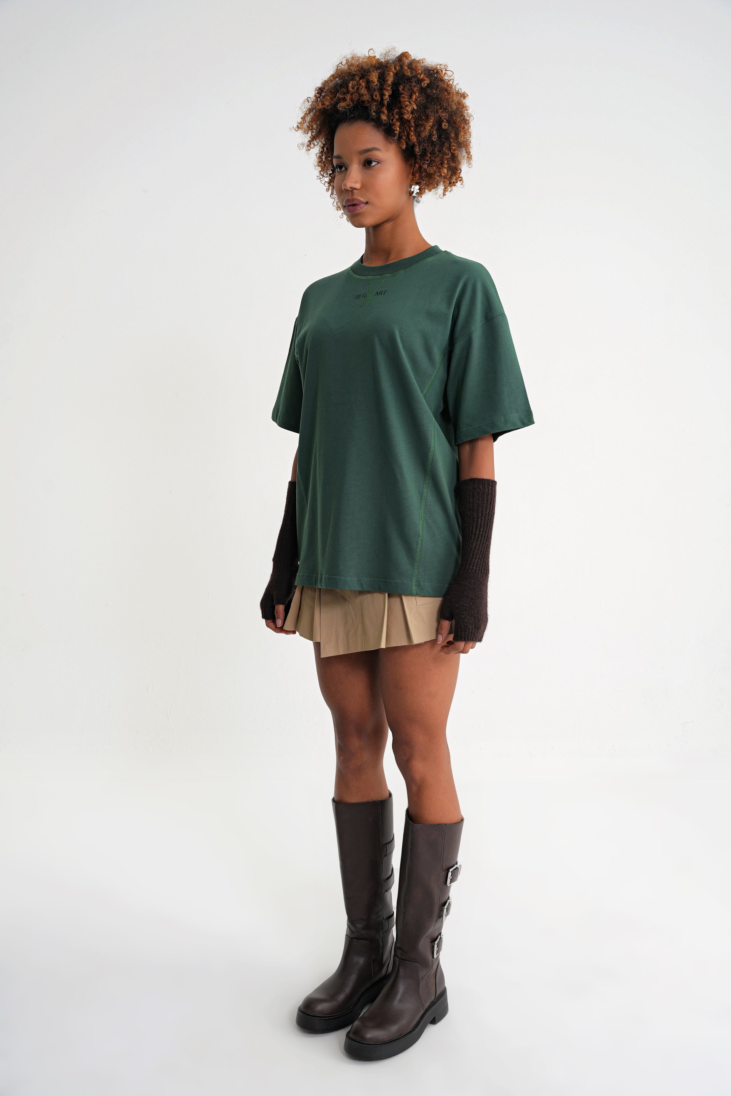 Portland Oversize T-shirt Green