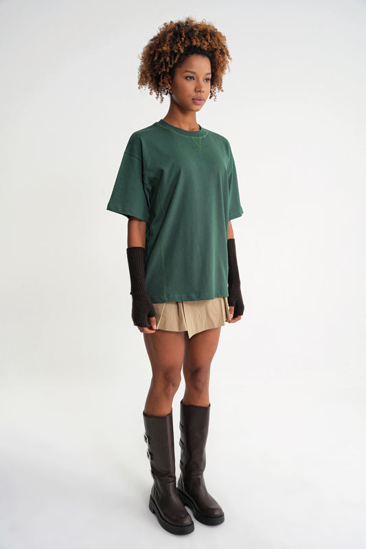 Portland Oversize T-shirt Green
