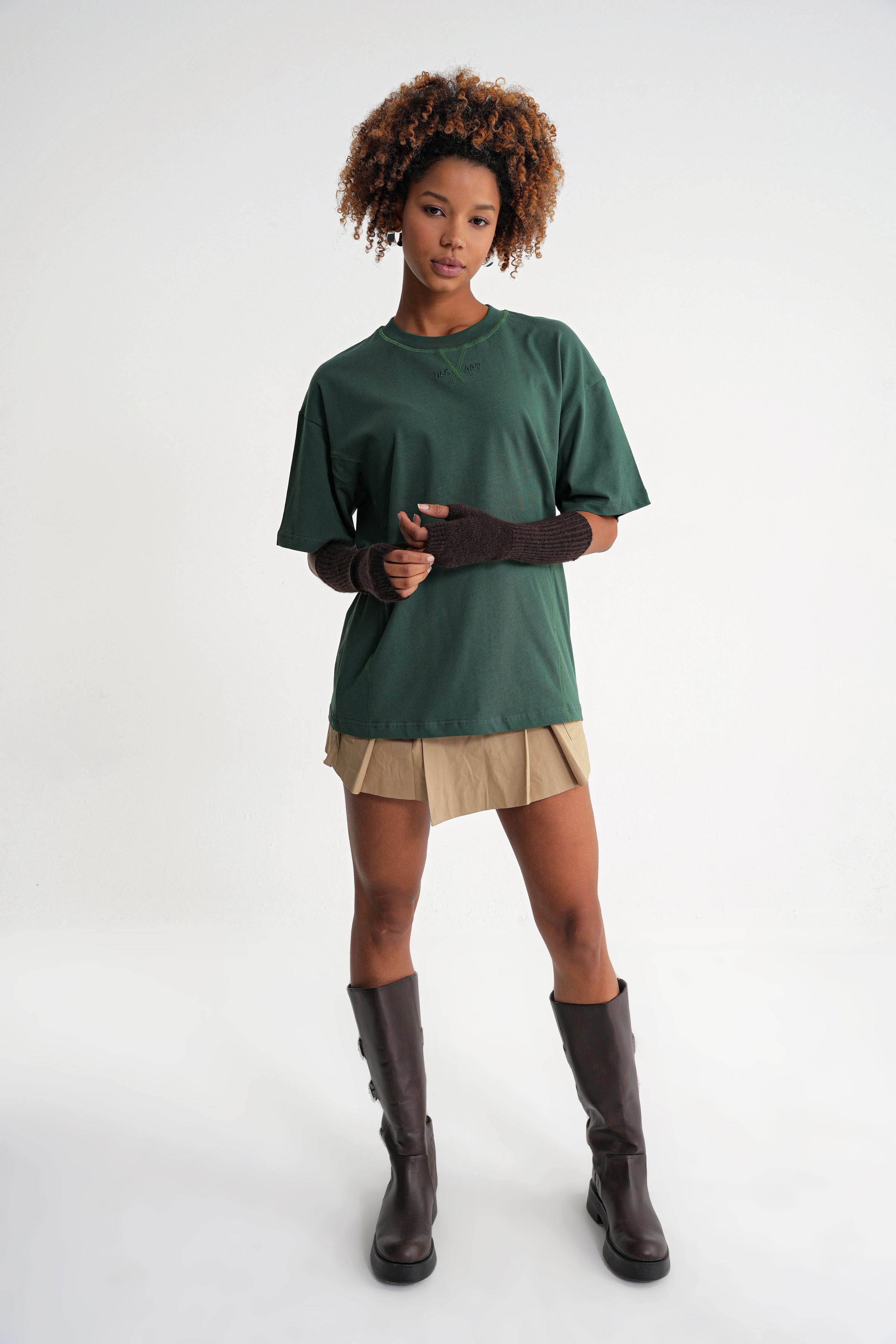 Portland Oversize T-shirt Green