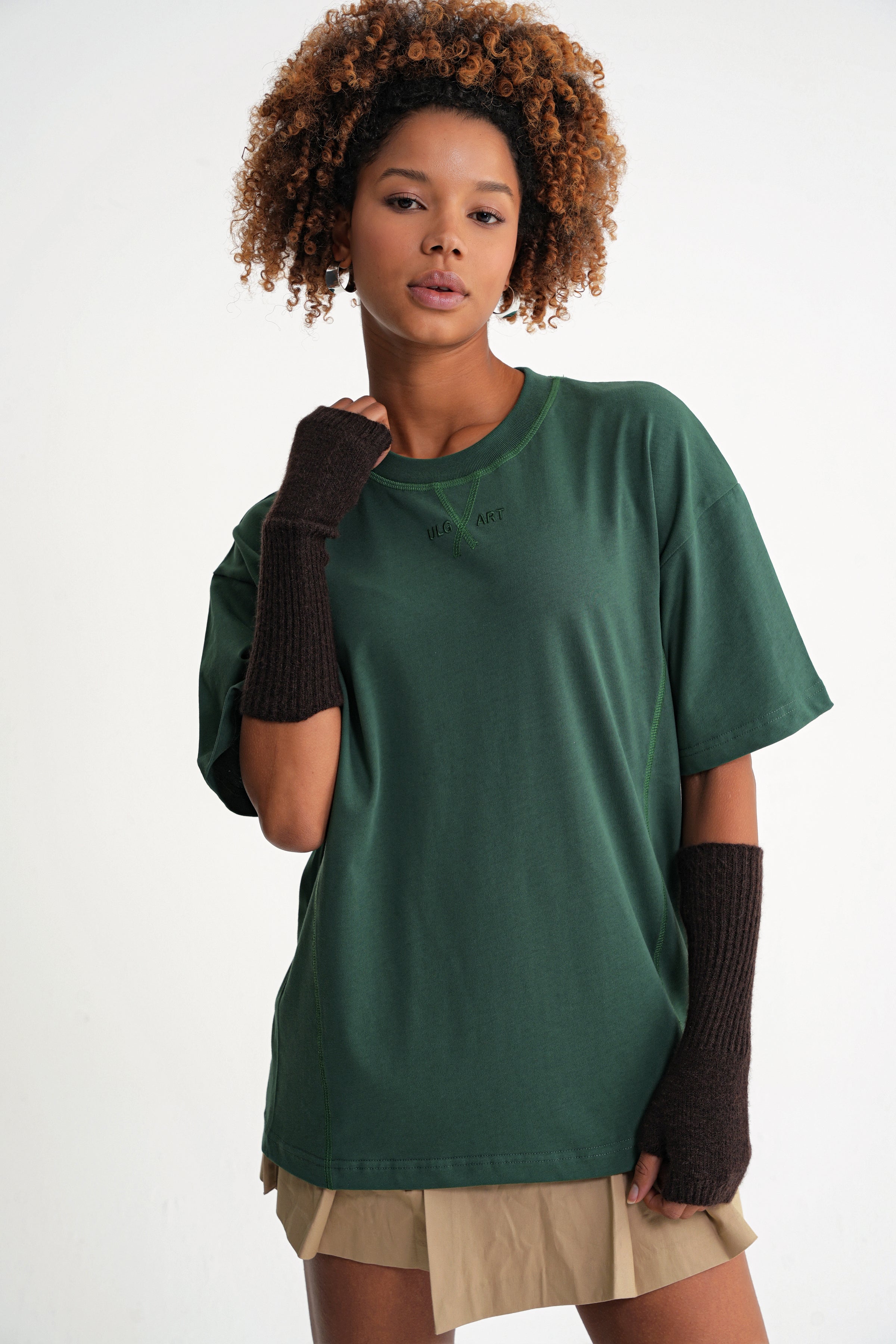 Portland Oversize T-shirt Green