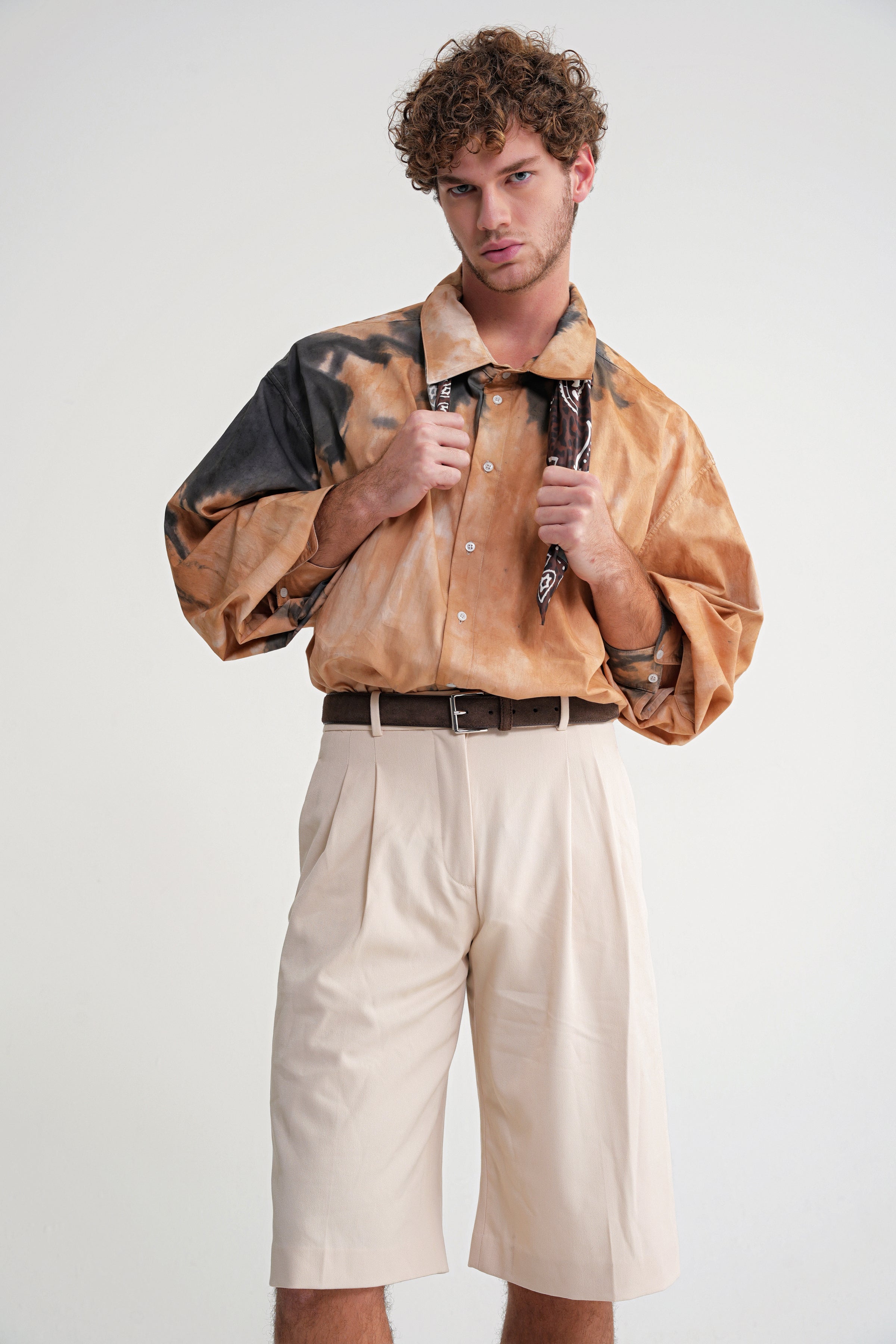 Vintage Dye Oversize Hemd