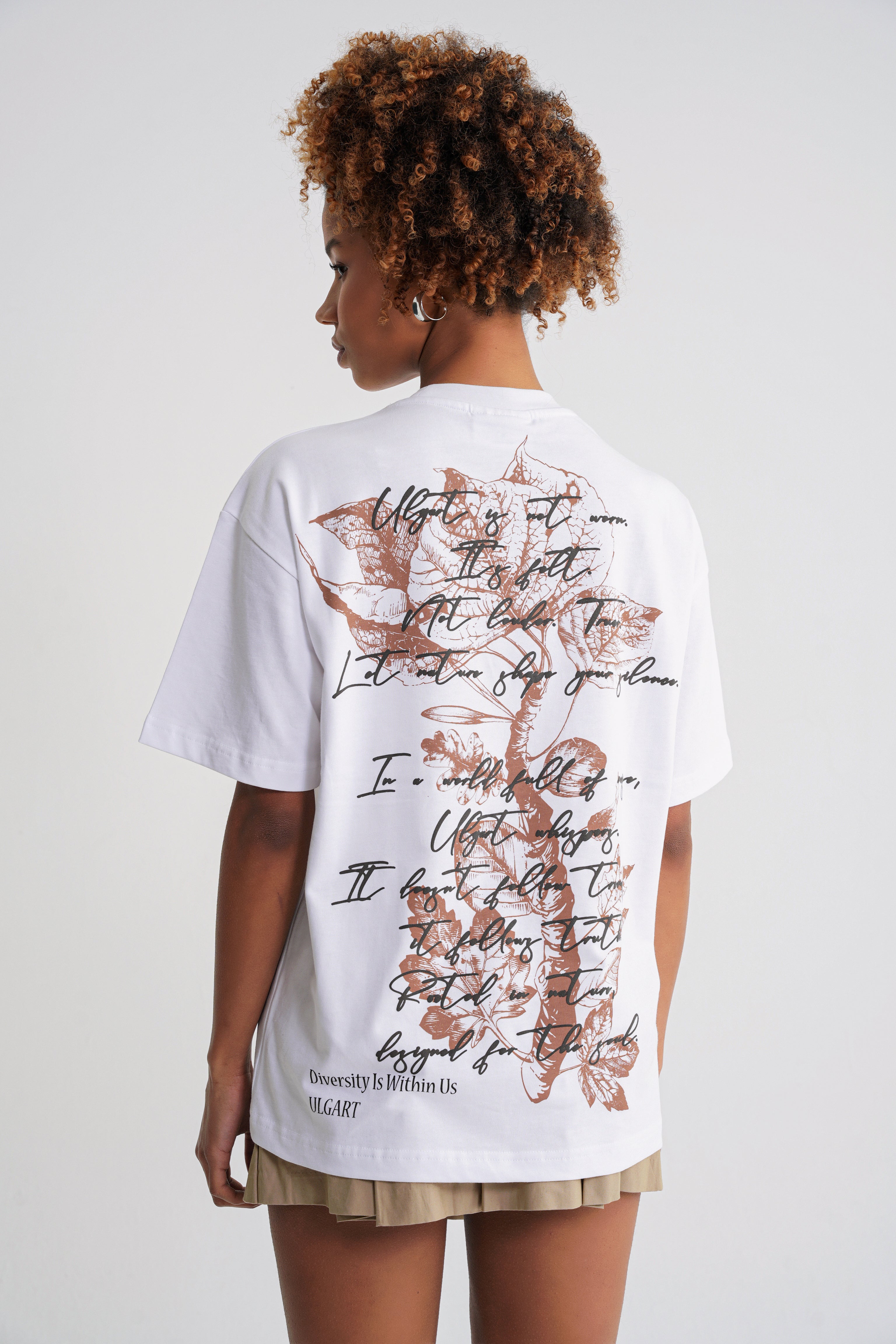 Puff Print Flowers T-shirt