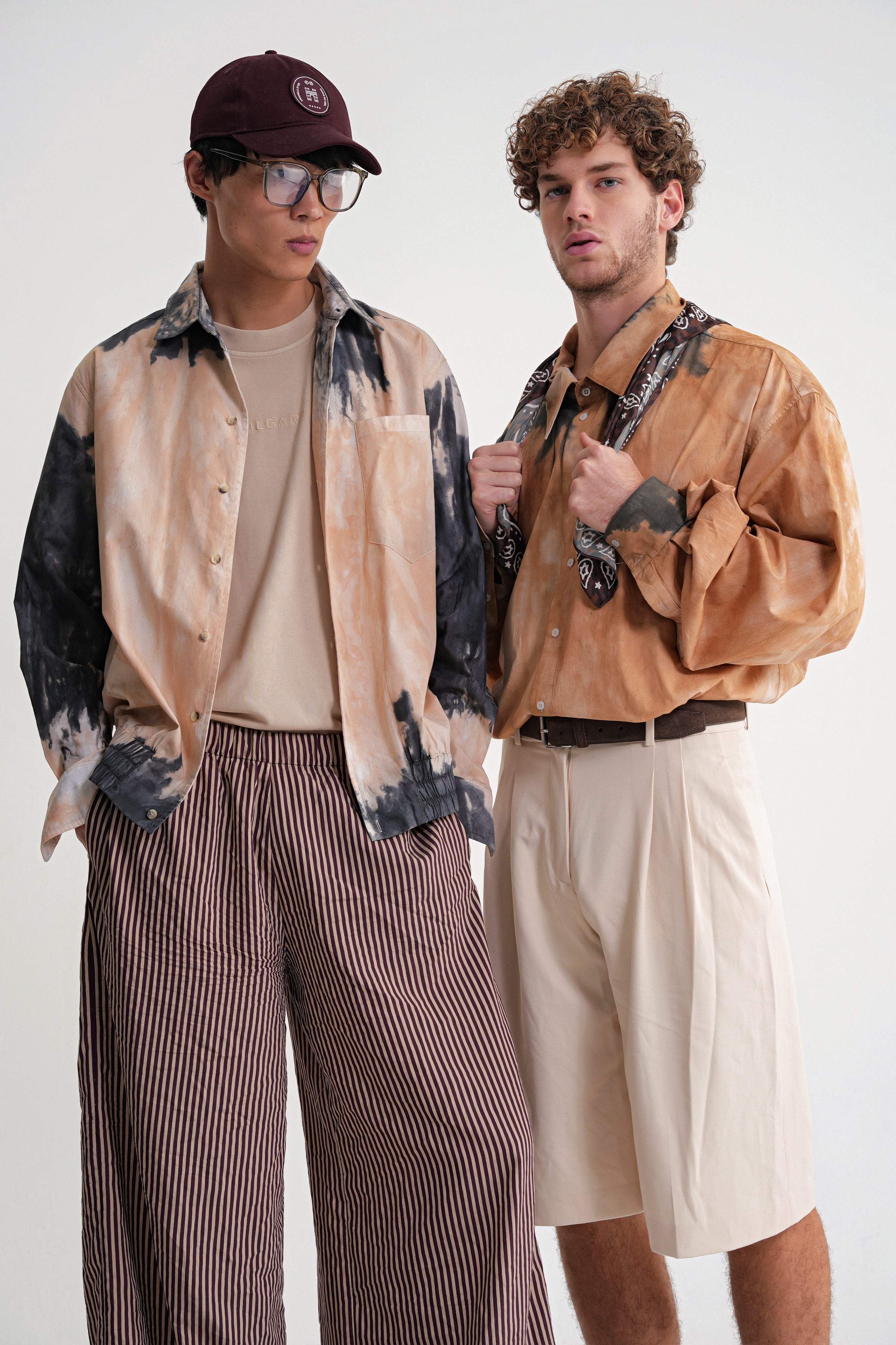 Vintage Dye Oversize Hemd