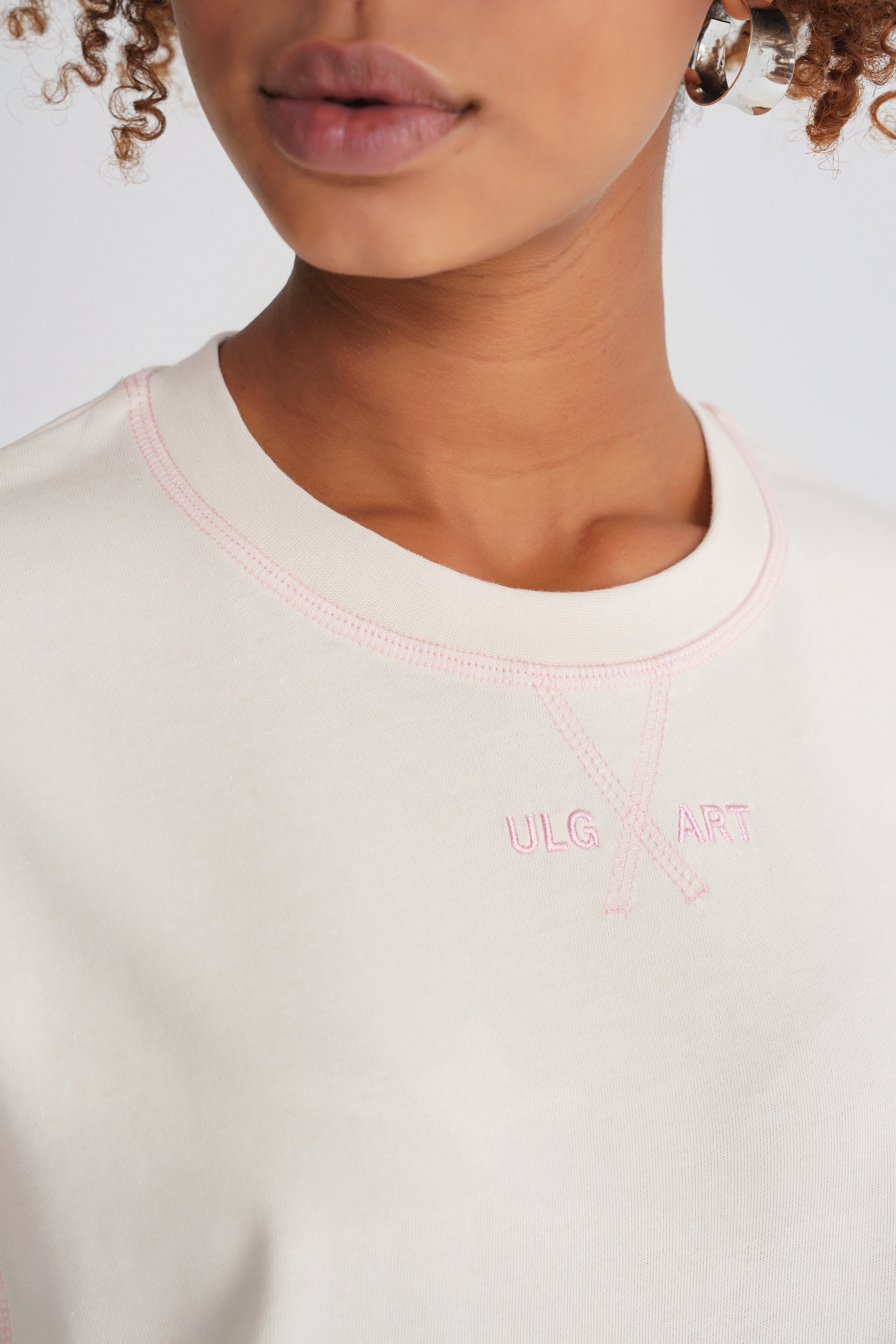 Portland Oversize T-shirt Antik White