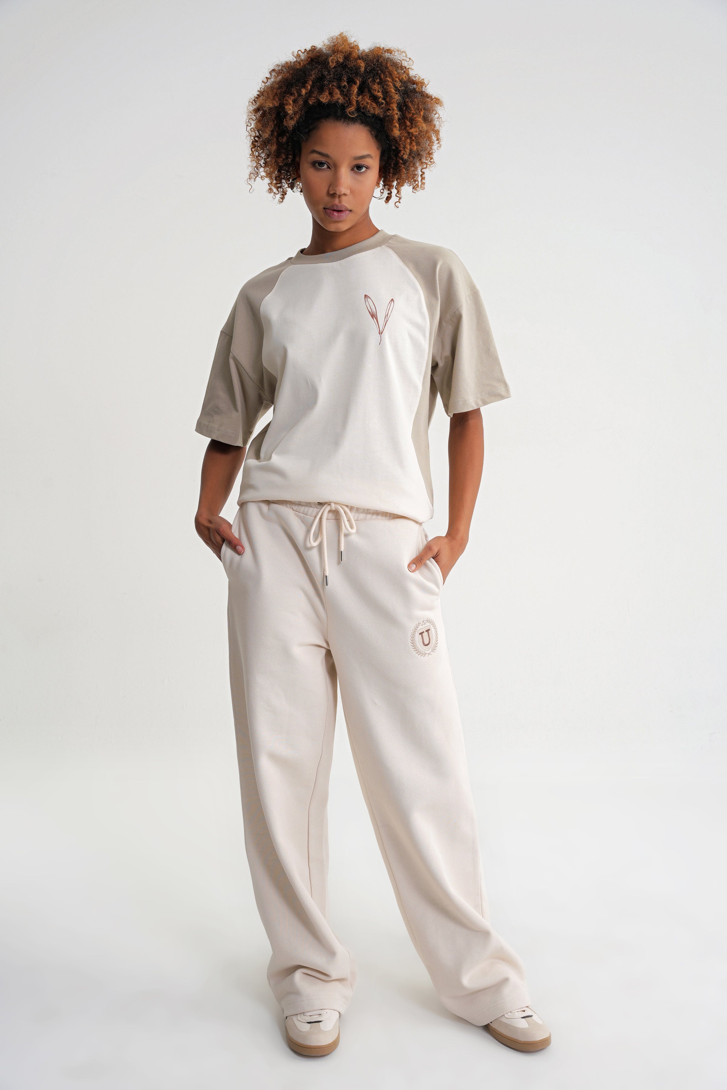 Leo   Jogger   Antik White